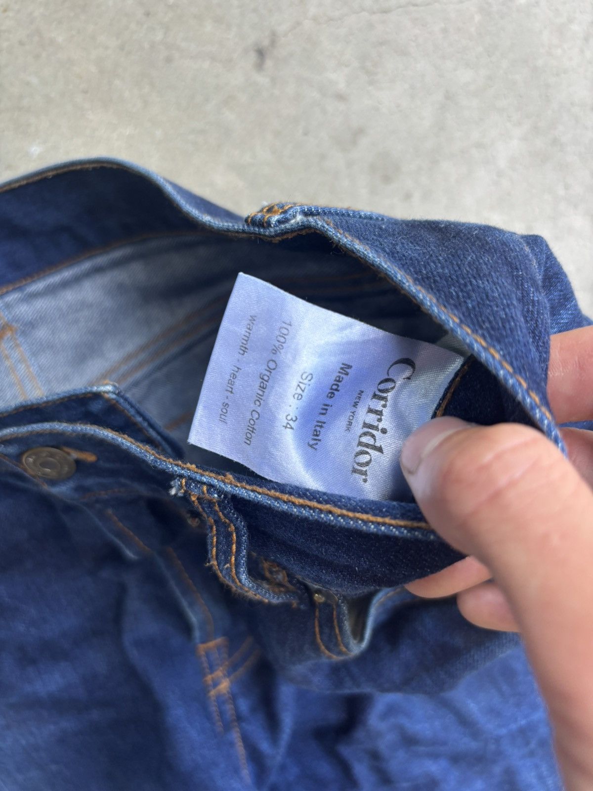 Corridor Corrdor NYC japanesse selvedge denim jeans Size US 34 / EU 50 - 4 Thumbnail