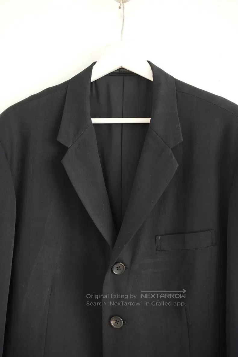 Yohji Yamamoto Yohji Yamamoto size m 93aw reggae four-button blazer Size 36R - 4 Thumbnail