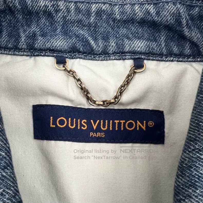 Louis Vuitton Louis Vuitton Washed blue log embossed aged logo single-br Size US L / EU 52-54 / 3 - 5 Thumbnail