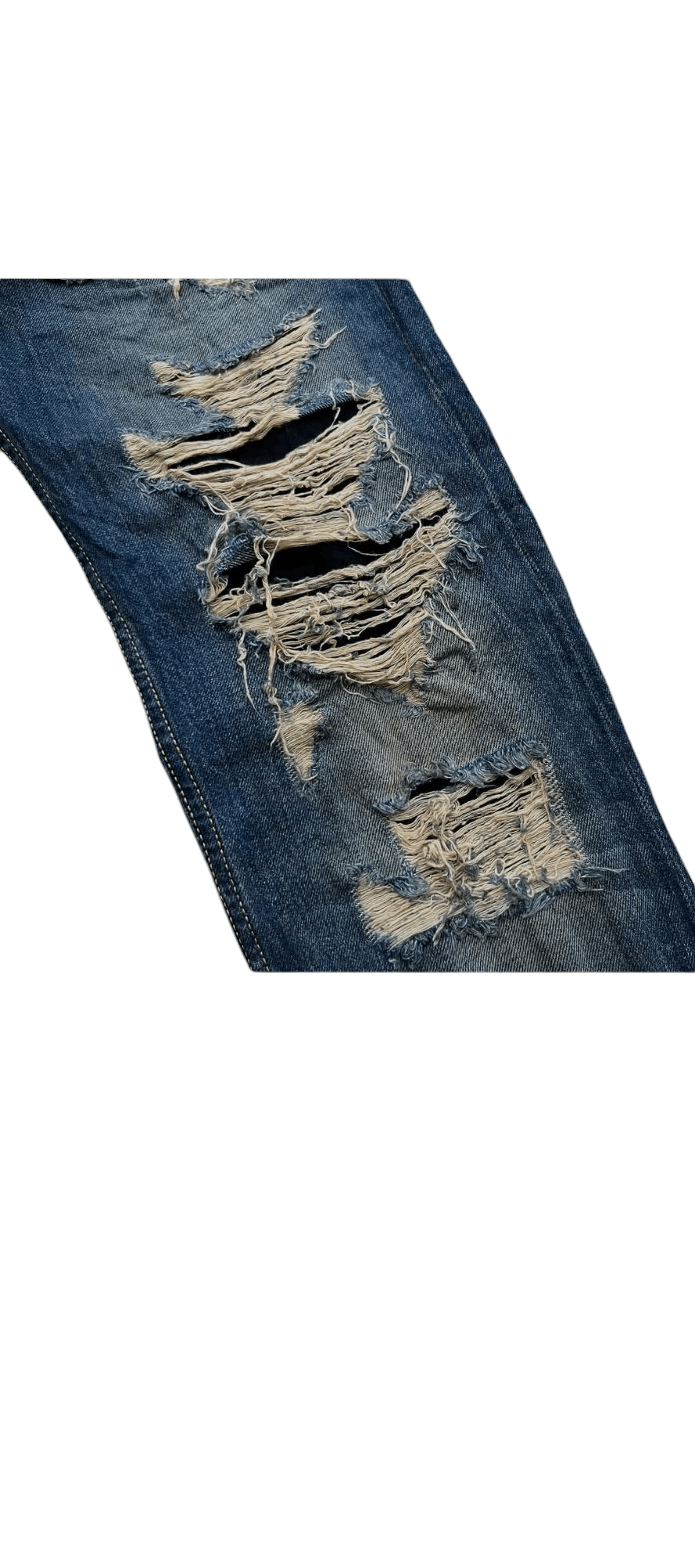 Diesel Vintage diesel ripped jeans Size US 33 - 4 Thumbnail