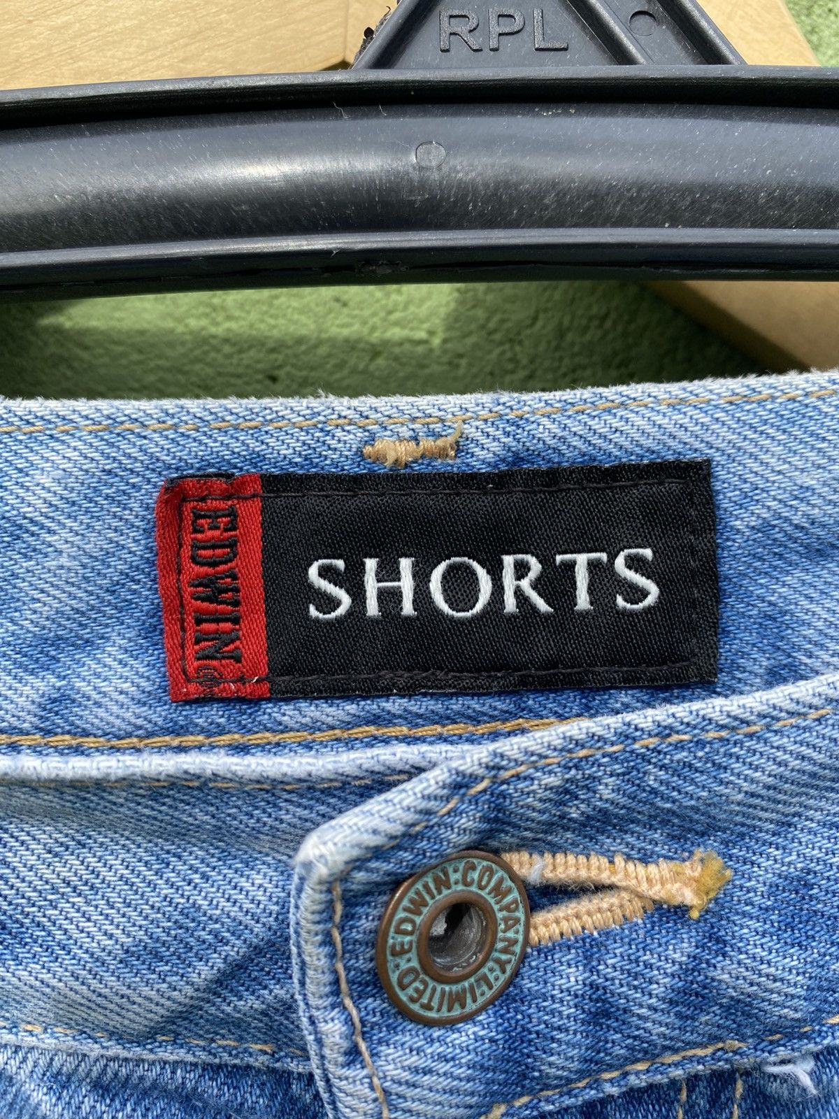Edwin Edwin Made In Japan Vintage Jeans Shorts Pain Splatter Drip Size US 30 / EU 46 - 7 Thumbnail