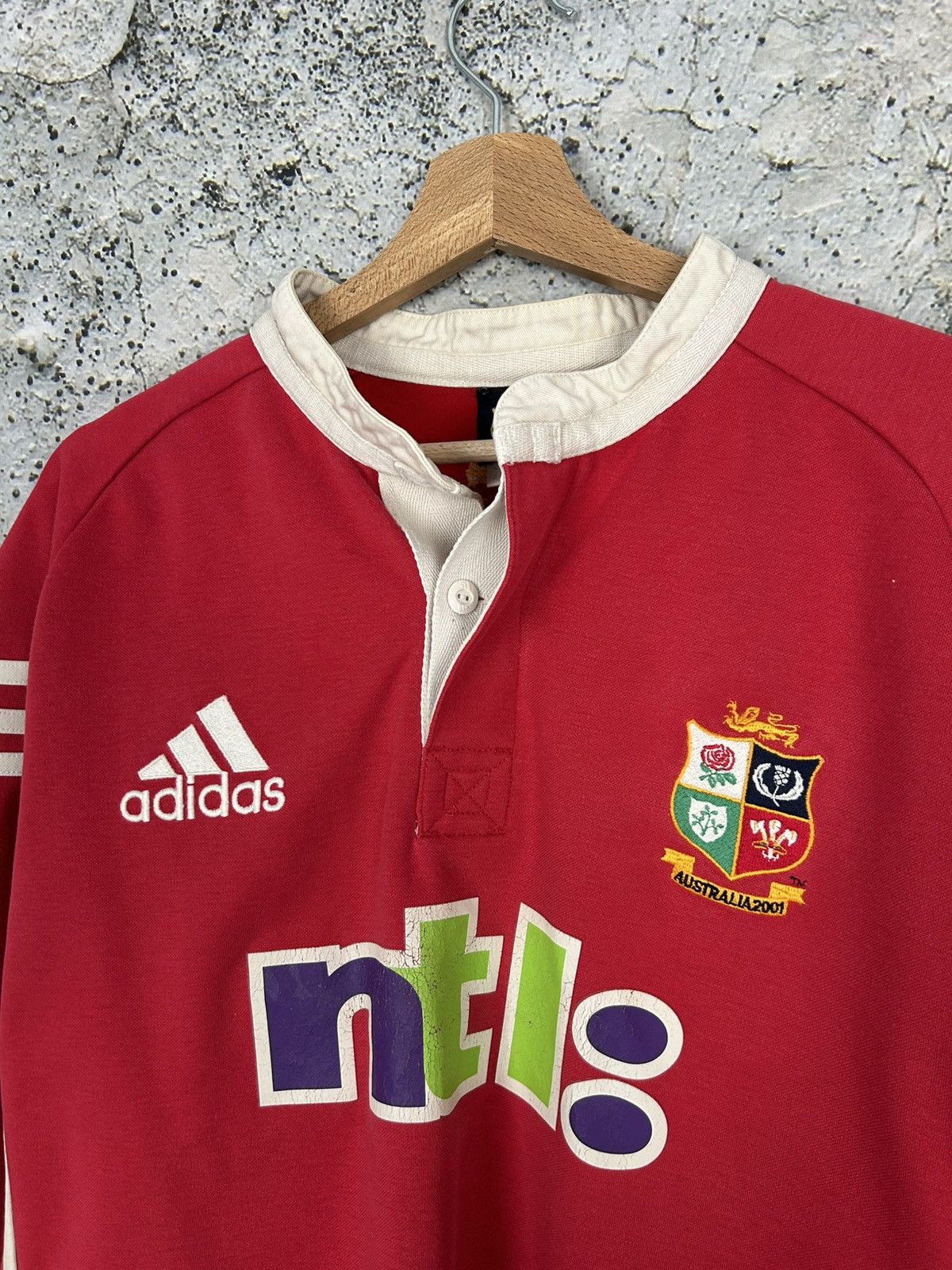 Adidas Vintage Adidas Australia 2001 Rugby World Cup League Jersey Size US M / EU 48-50 / 2 - 3 Thumbnail