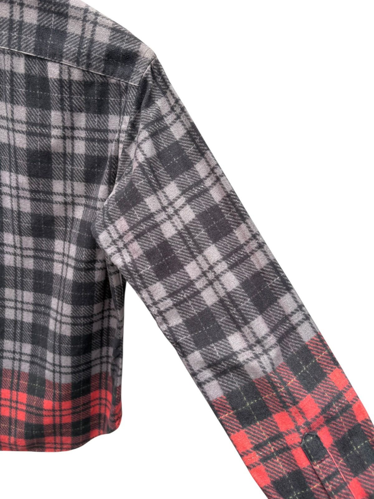 ANREALAGE Anrealage Check Flannel Shirt Size US S / EU 44-46 / 1 - 7 Thumbnail