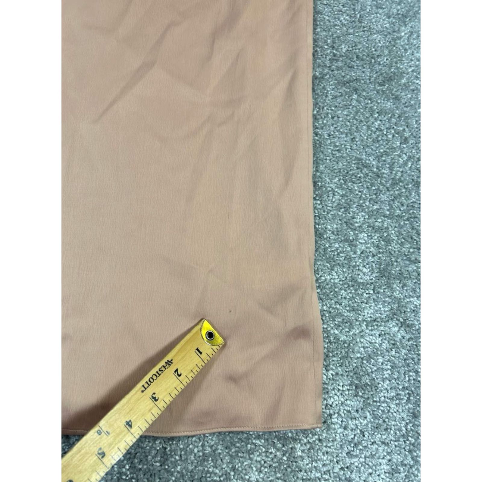Vintage Au Printemps Paris Dress Womens Medium Brown Blouson Size M / US 6-8 / IT 42-44 - 6 Thumbnail