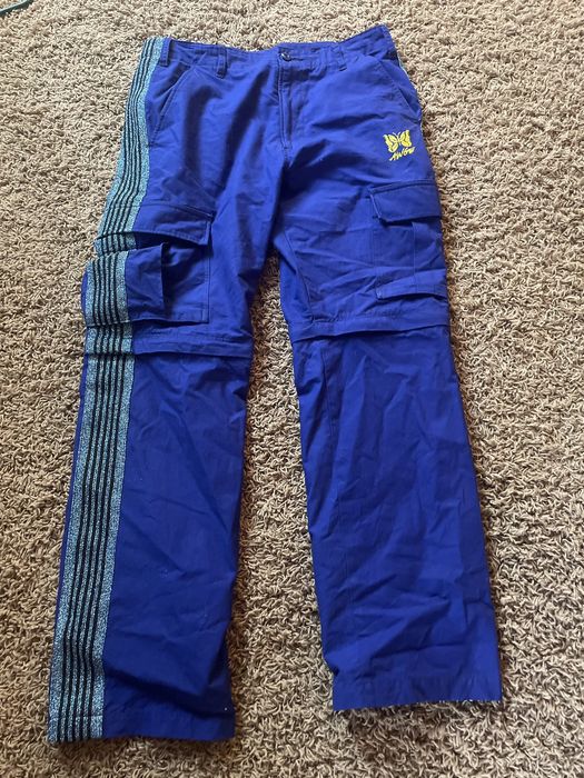 Needles AWGE x NEEDLES cargo track pants | Grailed