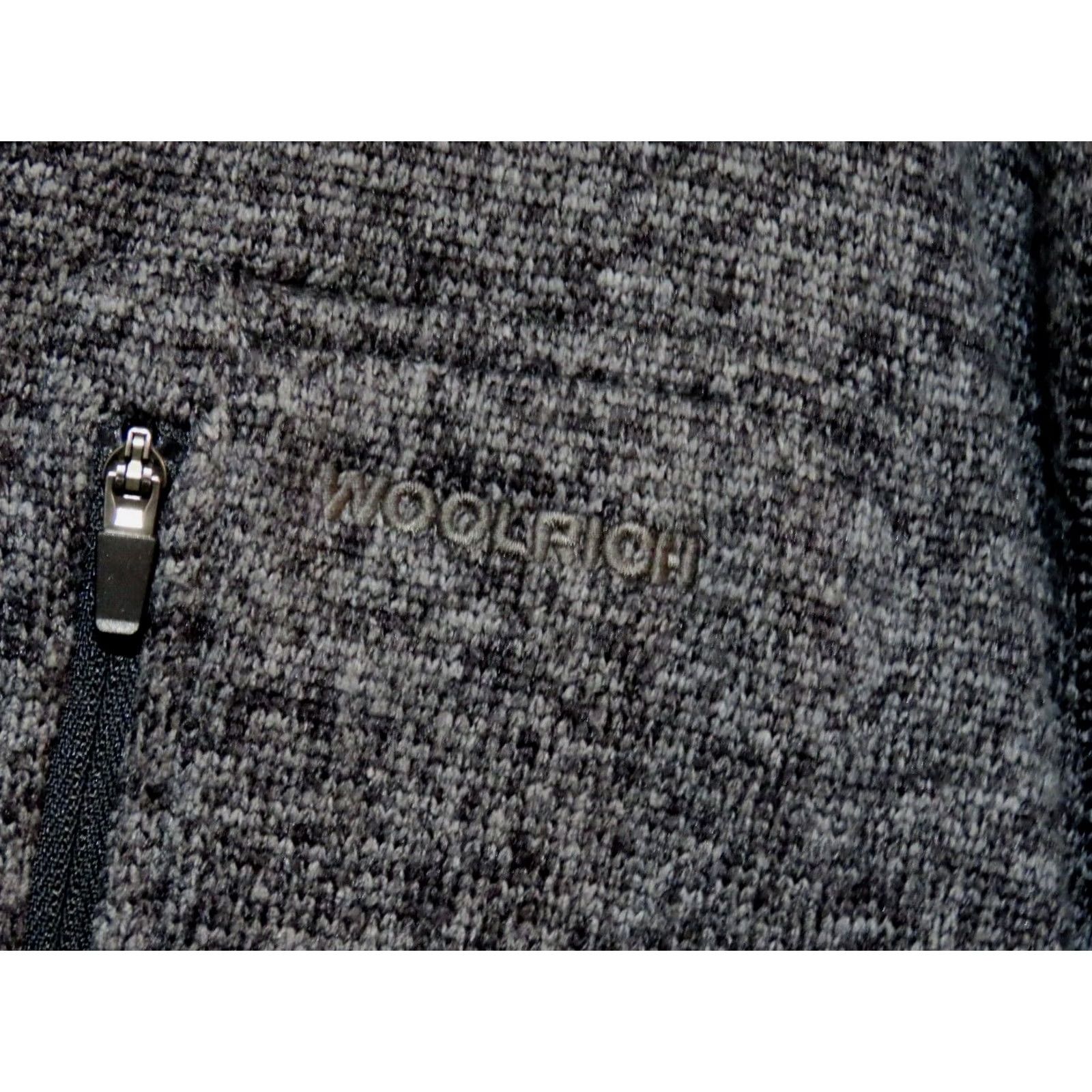 Vintage Woolrich Mens Sweatshirt 2XL Gray Mock Neck 1/4 Zip Pullover Long Sleeve Polyester Hiking Walking Sweater Regular Mens Size US XXL / EU 58 / 5 - 5 Thumbnail