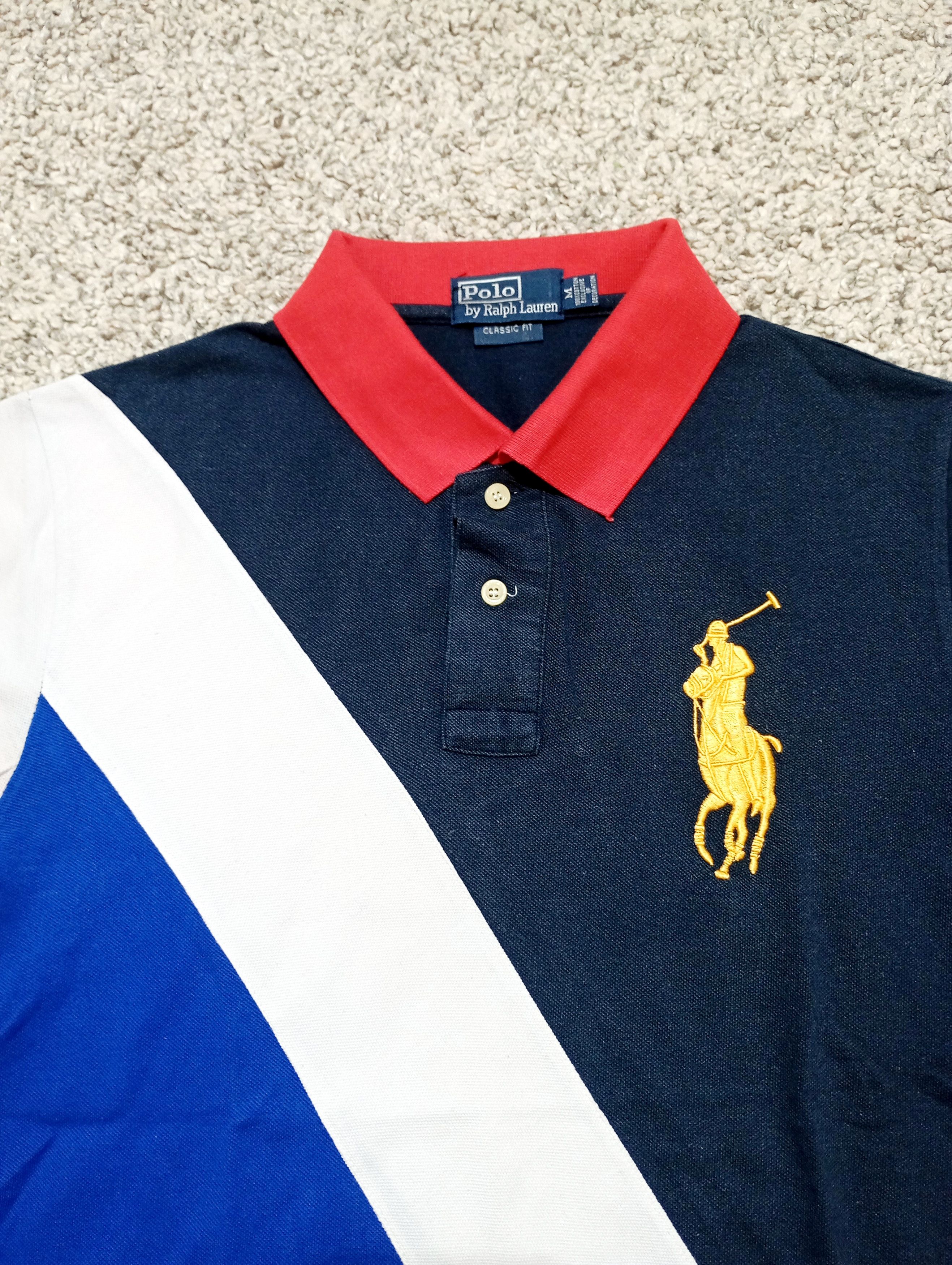 Polo Ralph Lauren Vintage Polo Ralph Lauren US Open 2010 Big Pony TShirt Size US M / EU 48-50 / 2 - 3 Thumbnail