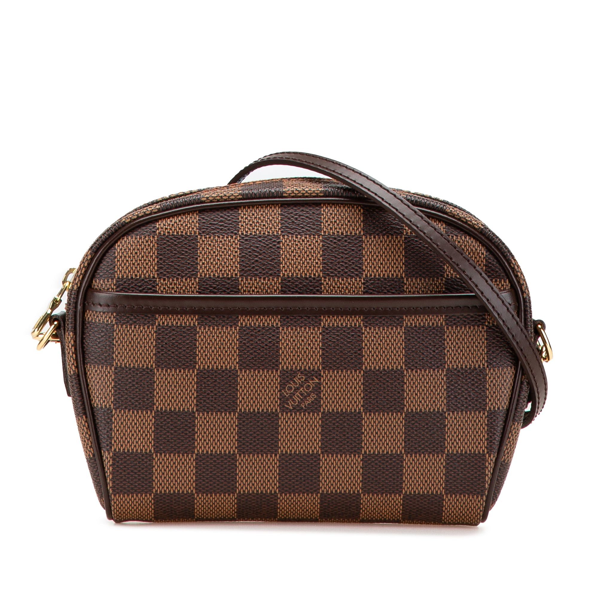Louis Vuitton Louis Vuitton Damier Ebene Ipanema Pochette Brown Size ONE SIZE - 1 Thumbnail