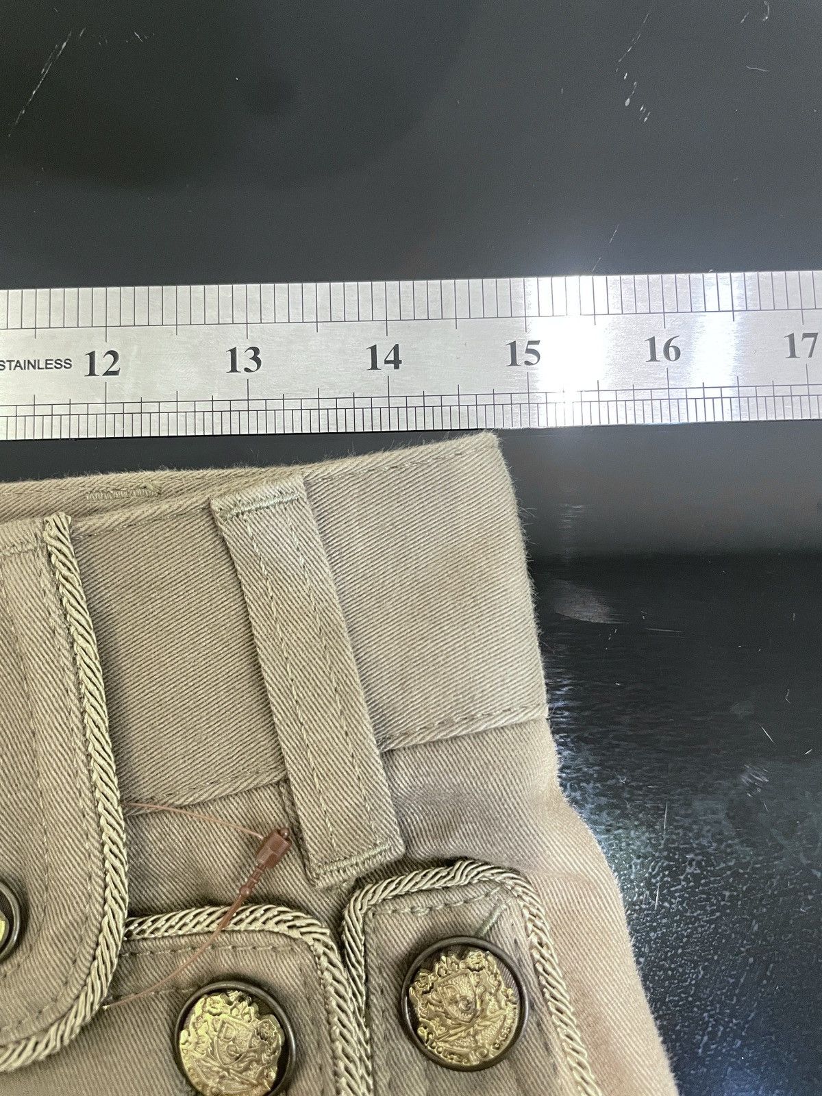 Dolce & Gabbana Vintage Dolce Gabbana made in Italy Cargo Shorts Embellished Size US 29 - 9 Thumbnail