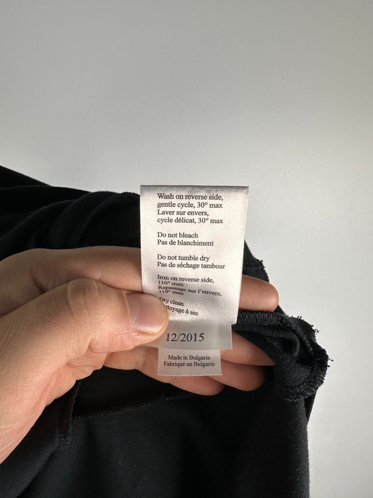 Dior Dior Uniforms Cropped Sleeve Flared Bottom Black Pullover Size L / US 10 / IT 46 - 10 Thumbnail