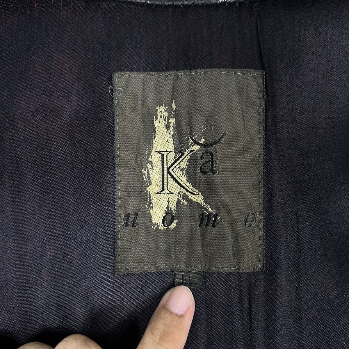 Japanese Brand 🔥 ARCHIVES KA UOMO LEATHER BOMBER JACKET Size US L / EU 52-54 / 3 - 15 Thumbnail