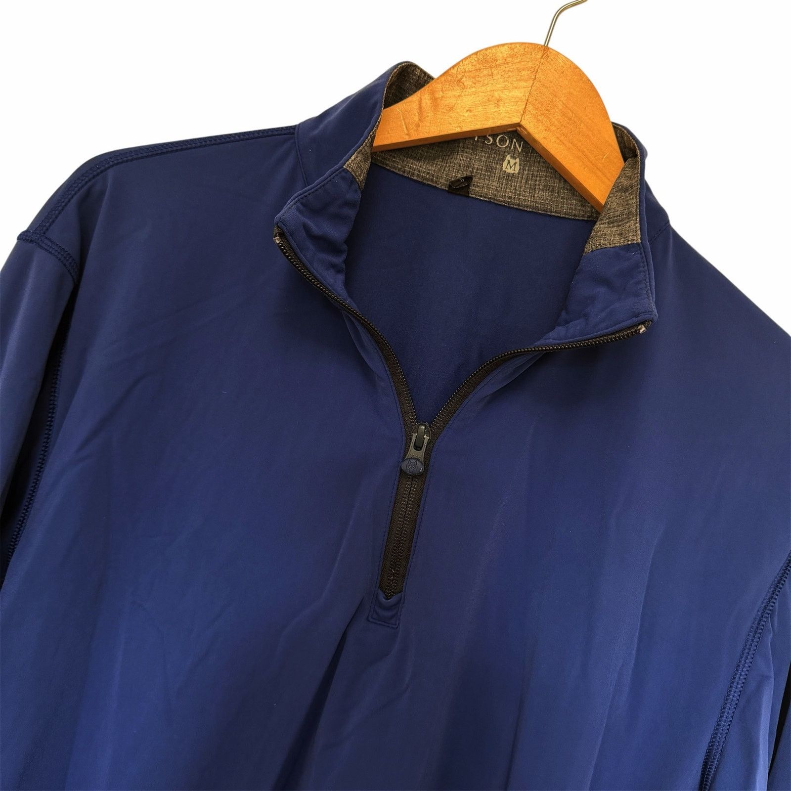 Other Greyson Maltese Blue Tate Mock Neck Quarter Zip Pullover M Size US M / EU 48-50 / 2 - 1 Thumbnail
