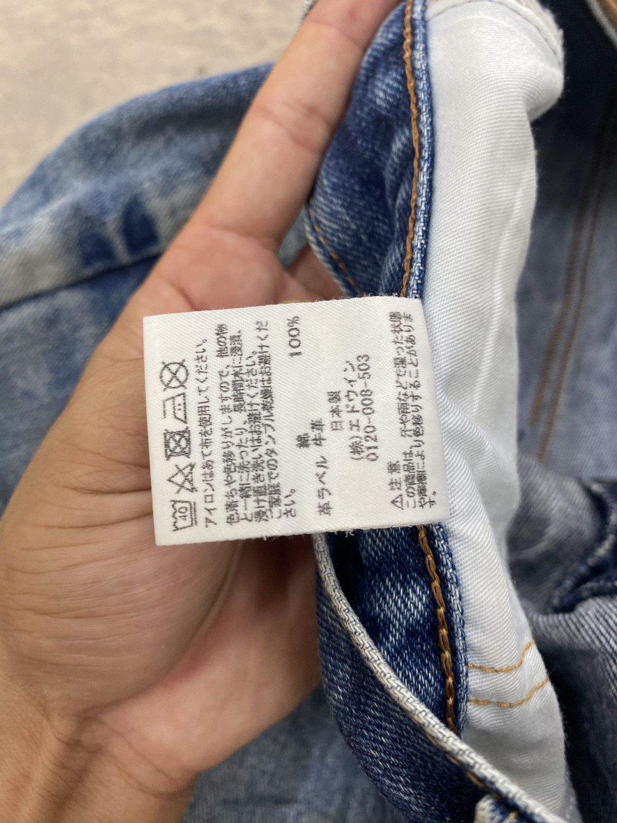 Edwin EDWIN JAPAN NO 403 WASHED BLUE JEANS Size US 35 - 8 Thumbnail