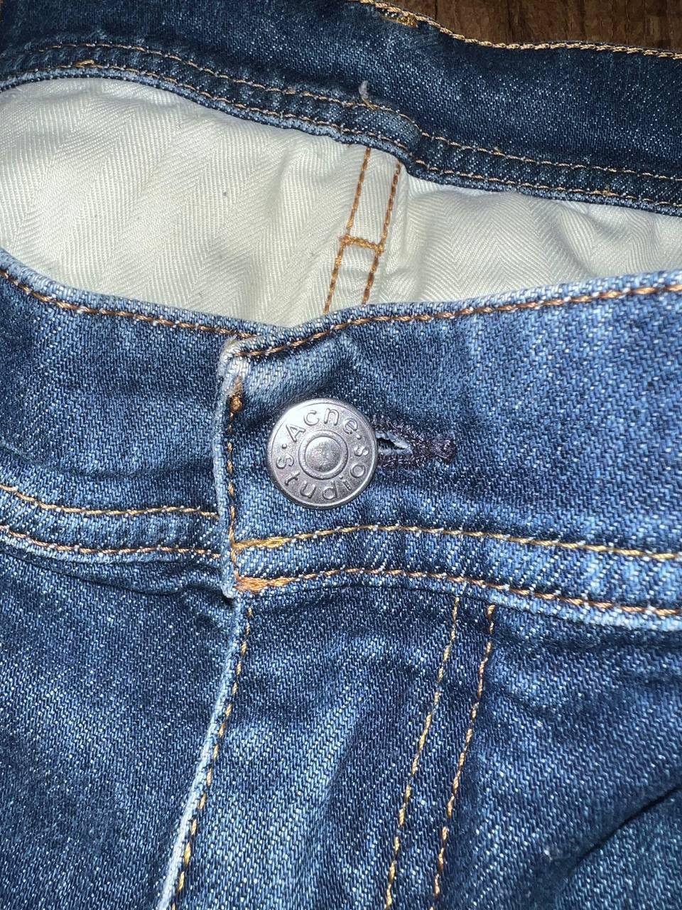 Acne Studios × Designer Acne studios 1997 vintage patch slim jeans designer quality Size US 30 / EU 46 - 11 Thumbnail