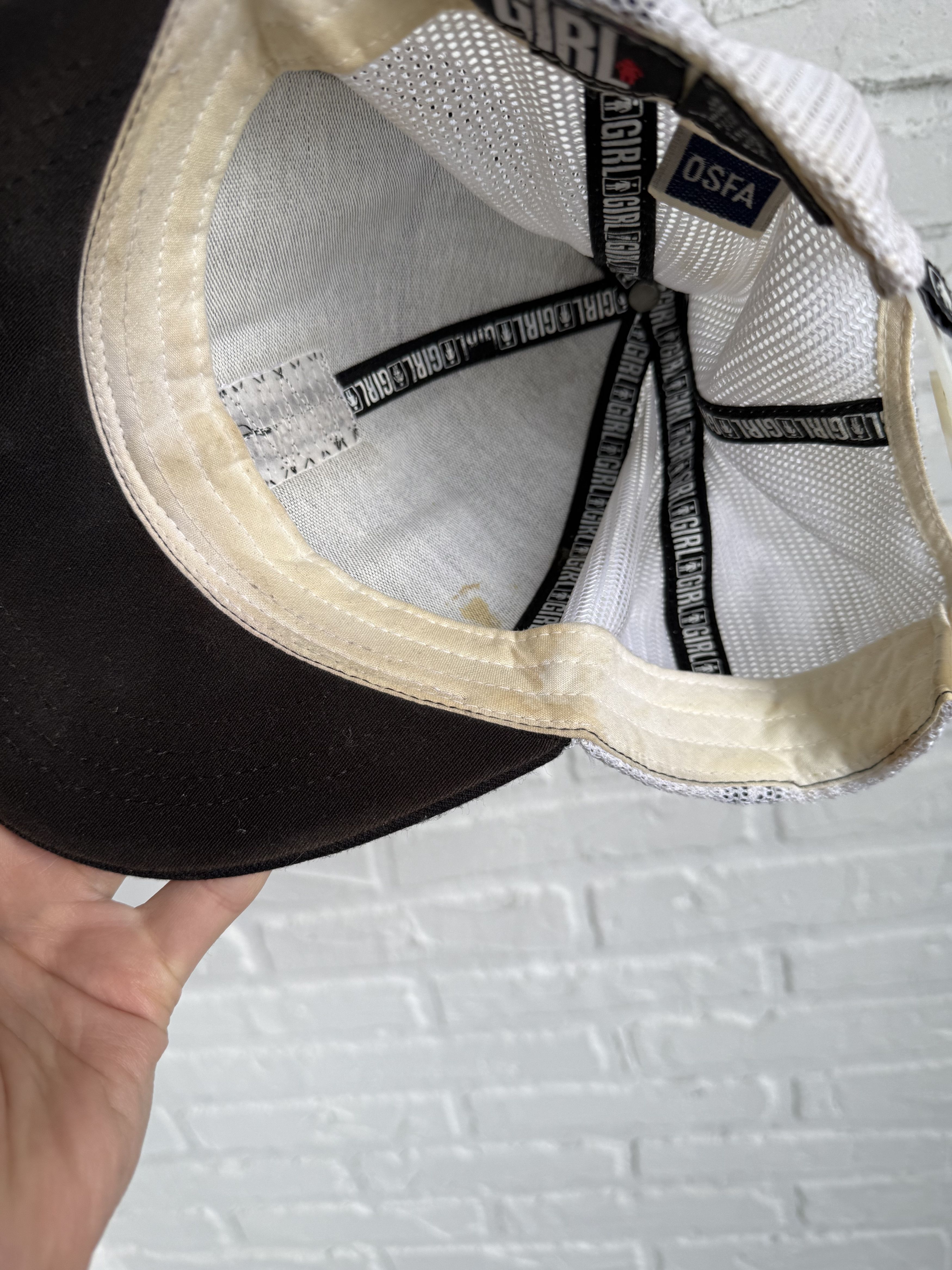 Girl Skateboards Vintage 2000s Girl skateboards trucker cap Size ONE SIZE - 8 Thumbnail