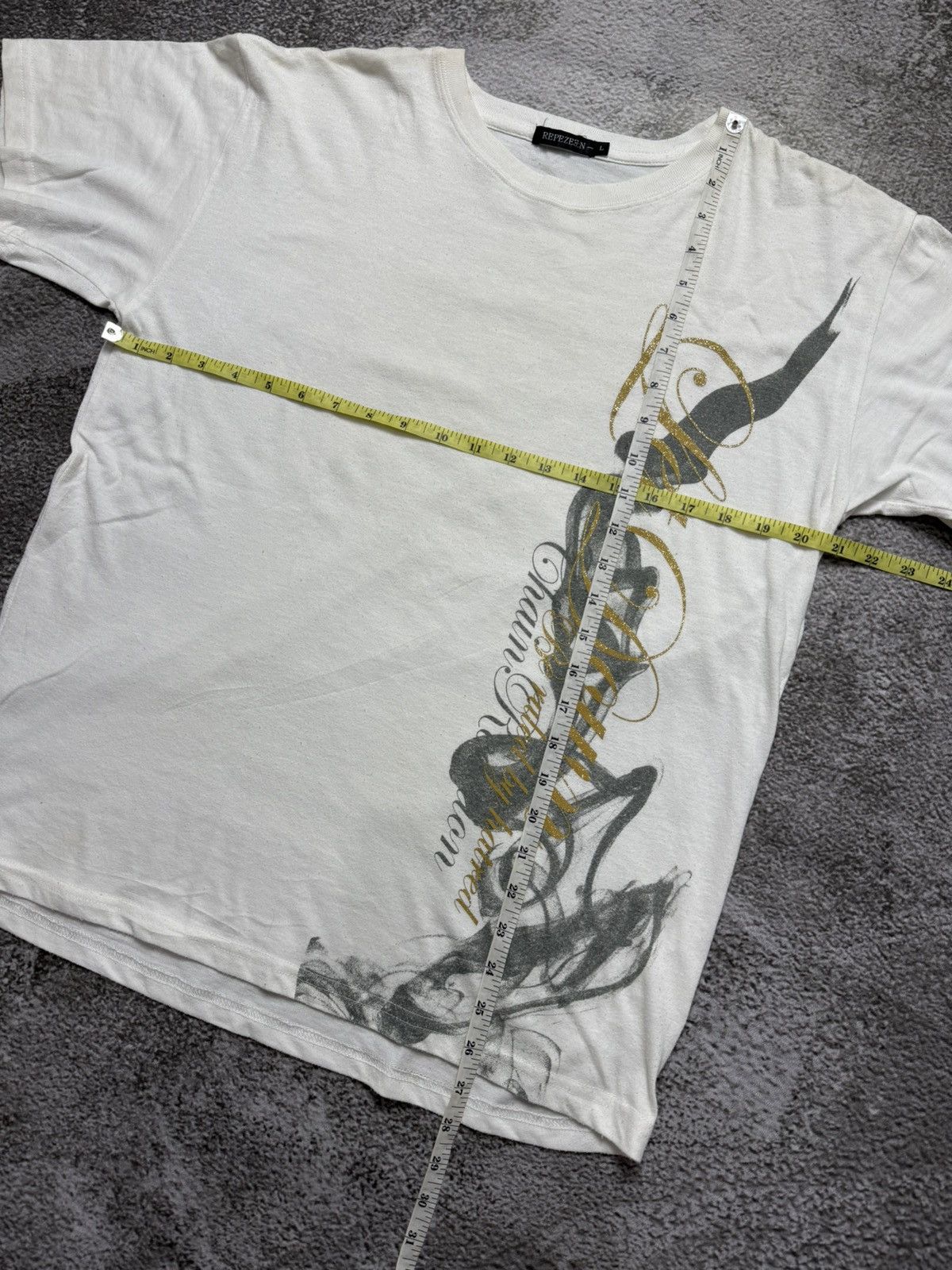 Beauty Beast Repezeen Poem Skull Japanese Style Shirt Size US L / EU 52-54 / 3 - 8 Thumbnail