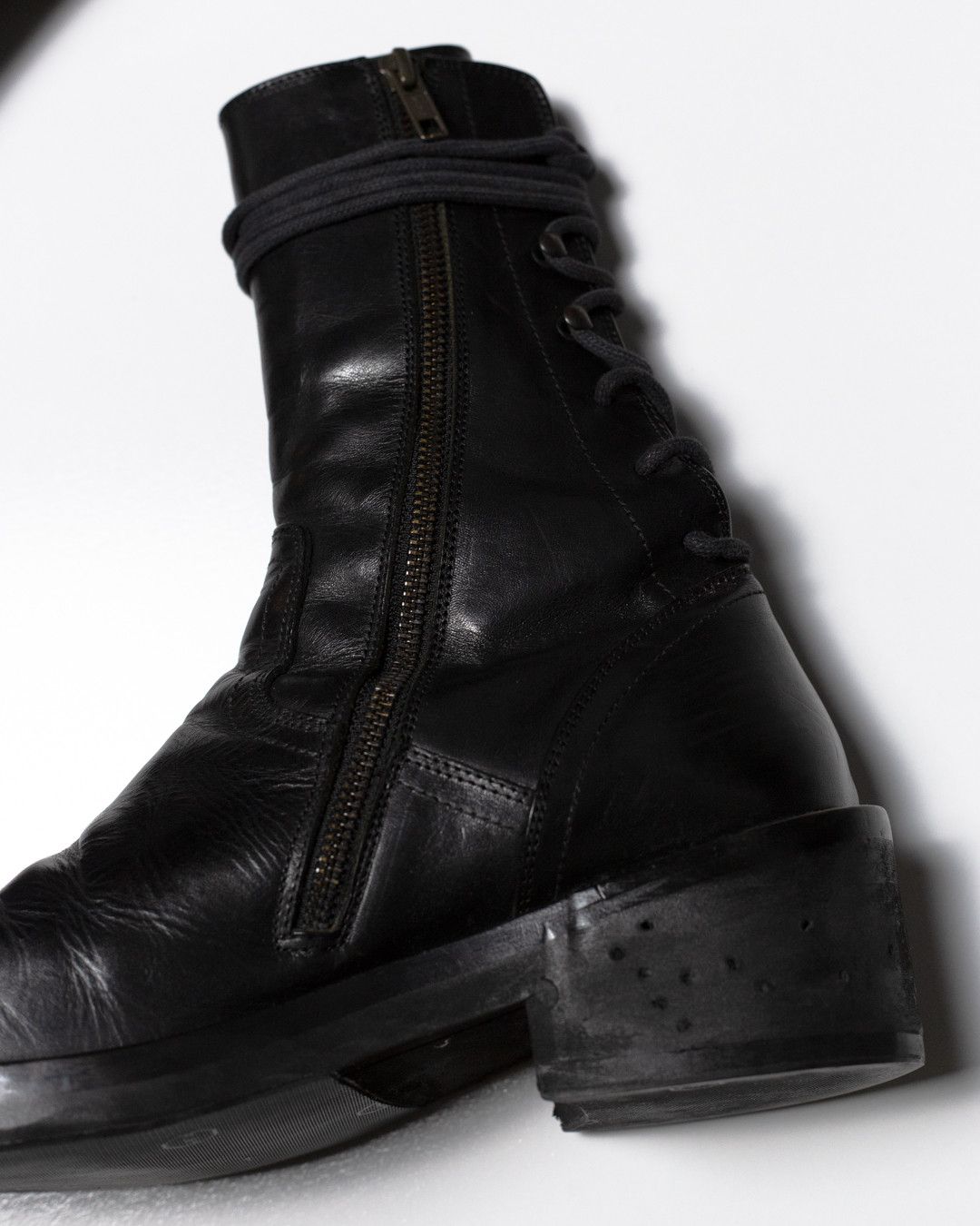 Ann Demeulemeester HENRICA BACKLACE BOOT Size US 7.5 / EU 40-41 - 5 Thumbnail