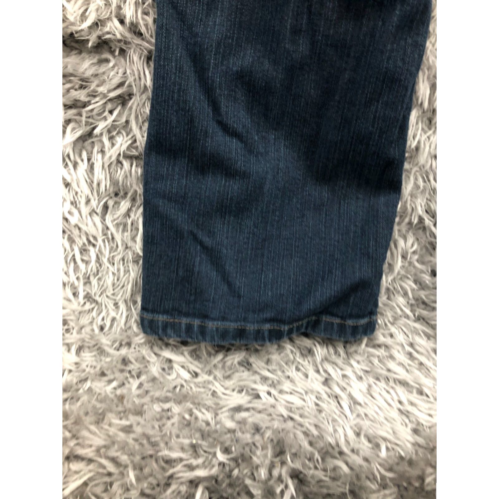 Lee Lee Jeans Bootcut Jeans 12 Womens Dark Wash Stretch Size 34" / US 12 / IT 48 - 7 Thumbnail