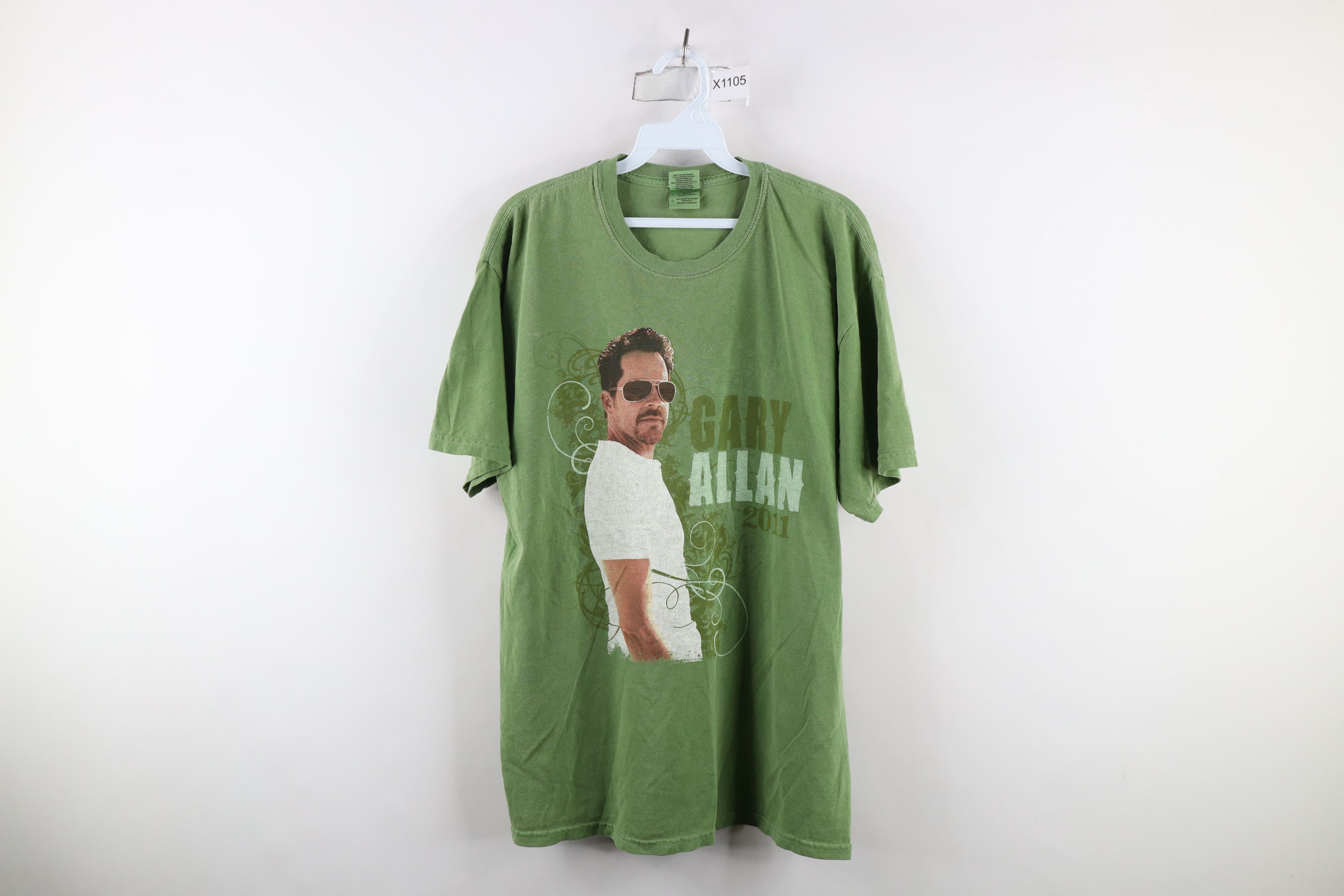 Vintage Vintage Y2K 2011 Tour Gary Allan Band Short Sleeve T-Shirt Size US L / EU 52-54 / 3 - 1 Thumbnail