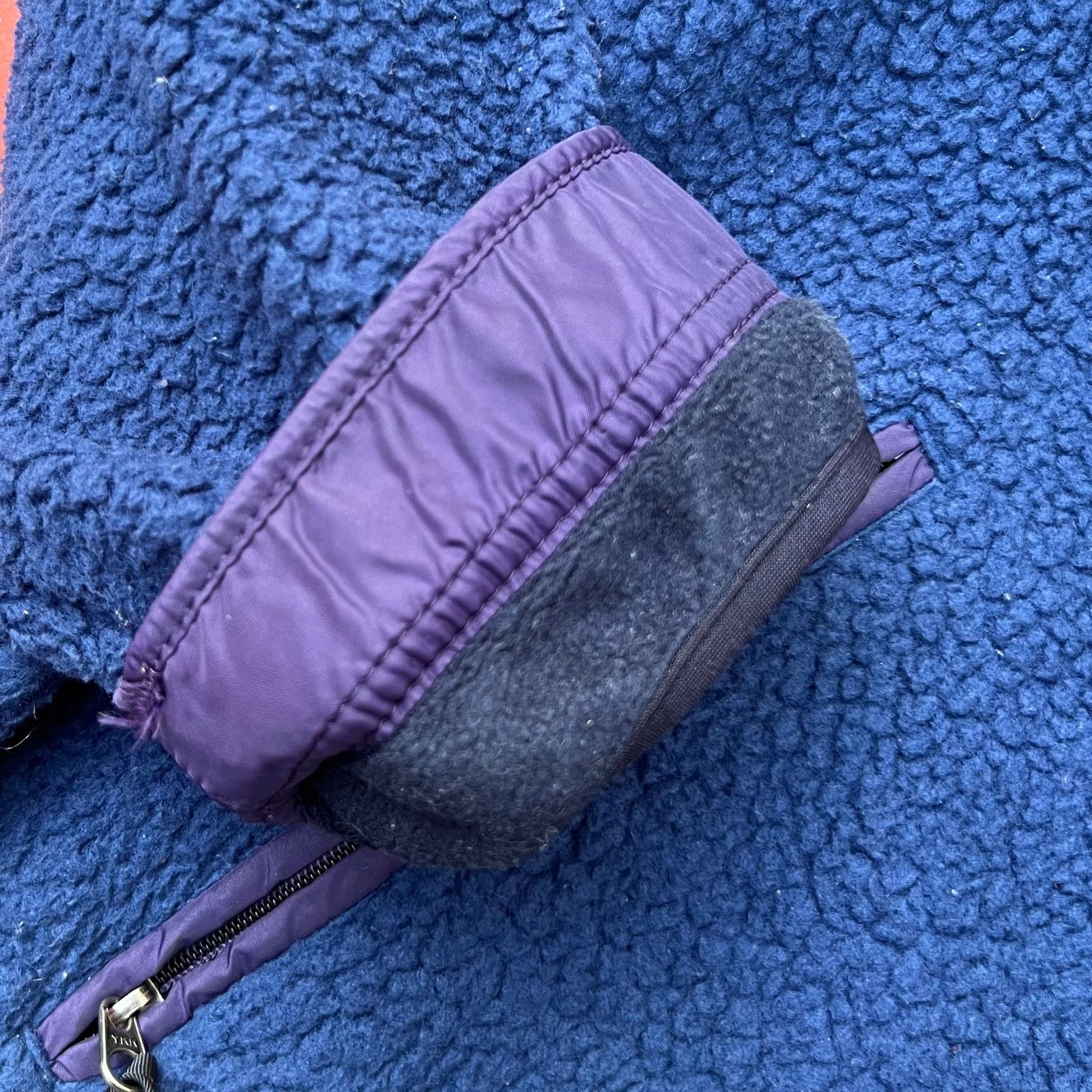 Patagonia × Vintage Vintage 90s Patagonia Synchilla Big T Fleece USA Pile Jacket Size US L / EU 52-54 / 3 - 7 Thumbnail