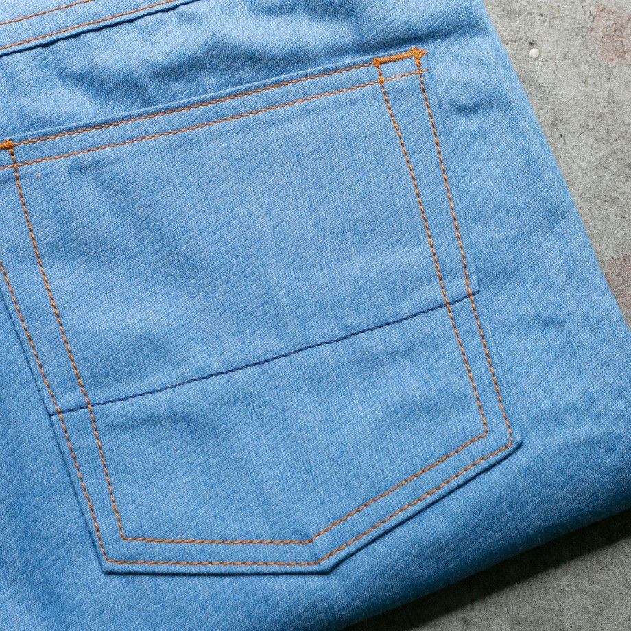 Gustin #550 Superlight Sky Selvedge Size US 34 / EU 50 - 2 Thumbnail