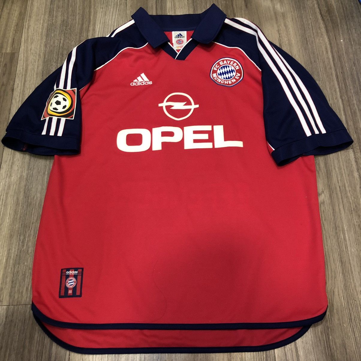 Adidas Bayern Munich 00/01 home jersey set #11 Effenberg Size US L / EU 52-54 / 3 - 2 Thumbnail