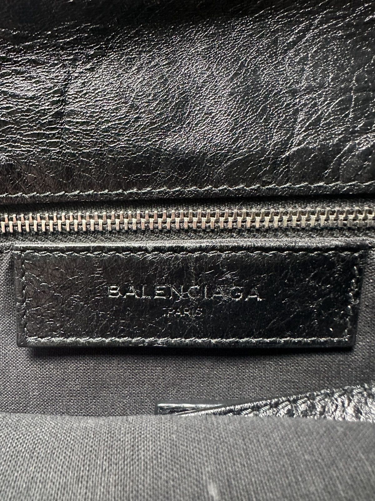 Balenciaga balenciaga black leather clutch bag envelope lambskin Size ONE SIZE - 7 Thumbnail
