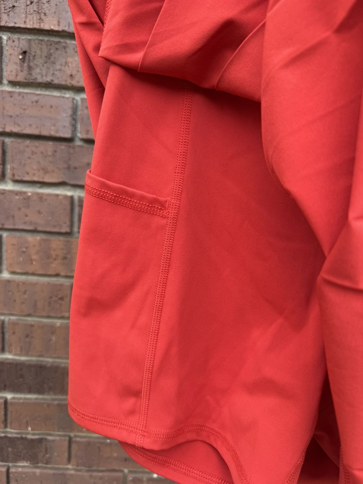 johnnie-O Johnnie O Anika Performance Skirt Womens Red Athletic Skort Size 28" / US 6 / IT 42 - 5 Thumbnail