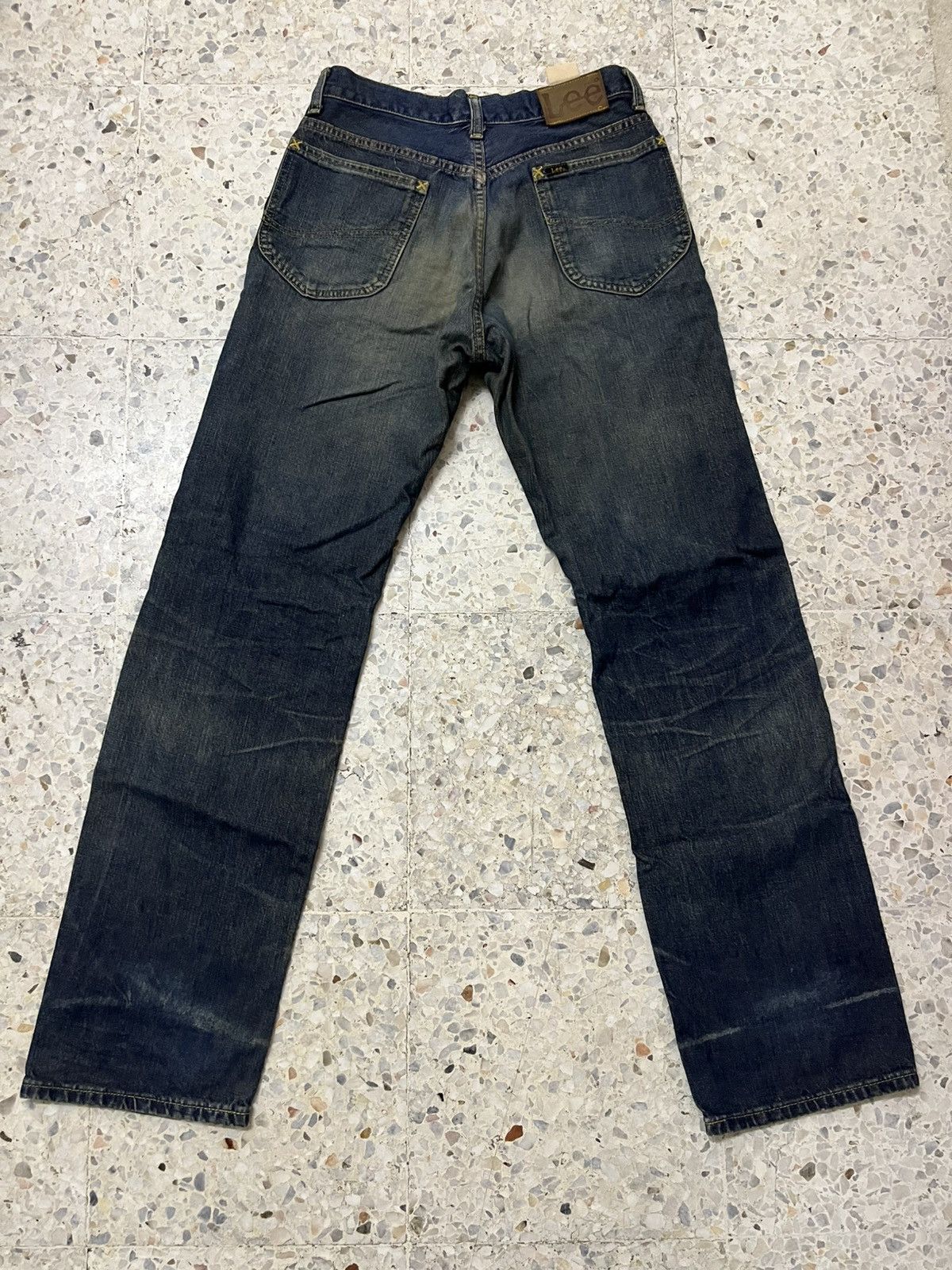 Lee × Vintage Vintage distressed LEE rider half selvedge denim Size US 30 / EU 46 - 2 Thumbnail