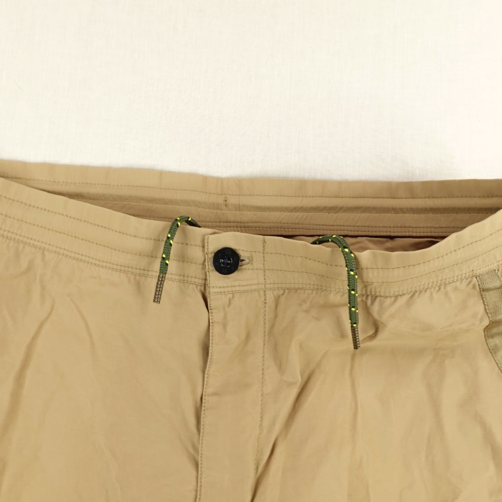 Ralph Lauren VINTAGE Ralph Lauren Cargo Shorts Mens XL Brown Performance Drawstring Outdoor Sports Size US 39 - 6 Thumbnail