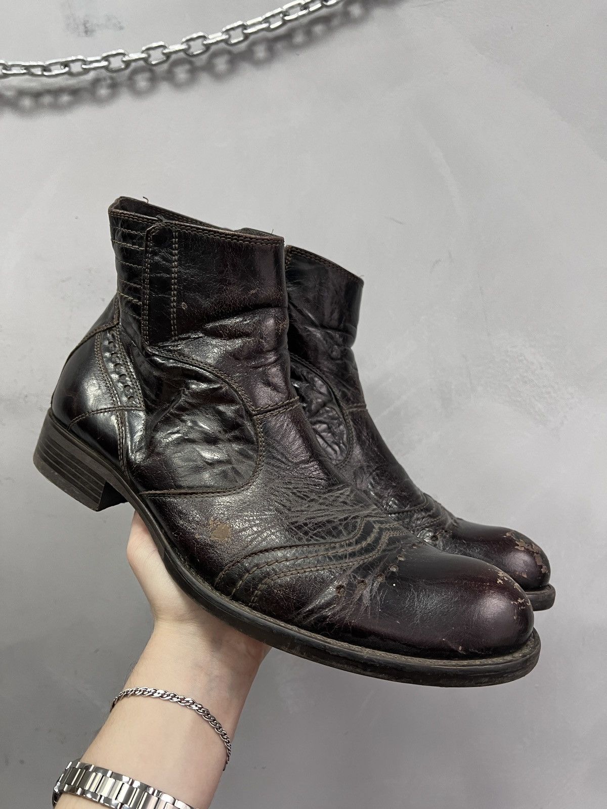 Other Guidi style Artisan Leather Archive Boots Size 43 EU Size US 10 / EU 43 - 1 Thumbnail