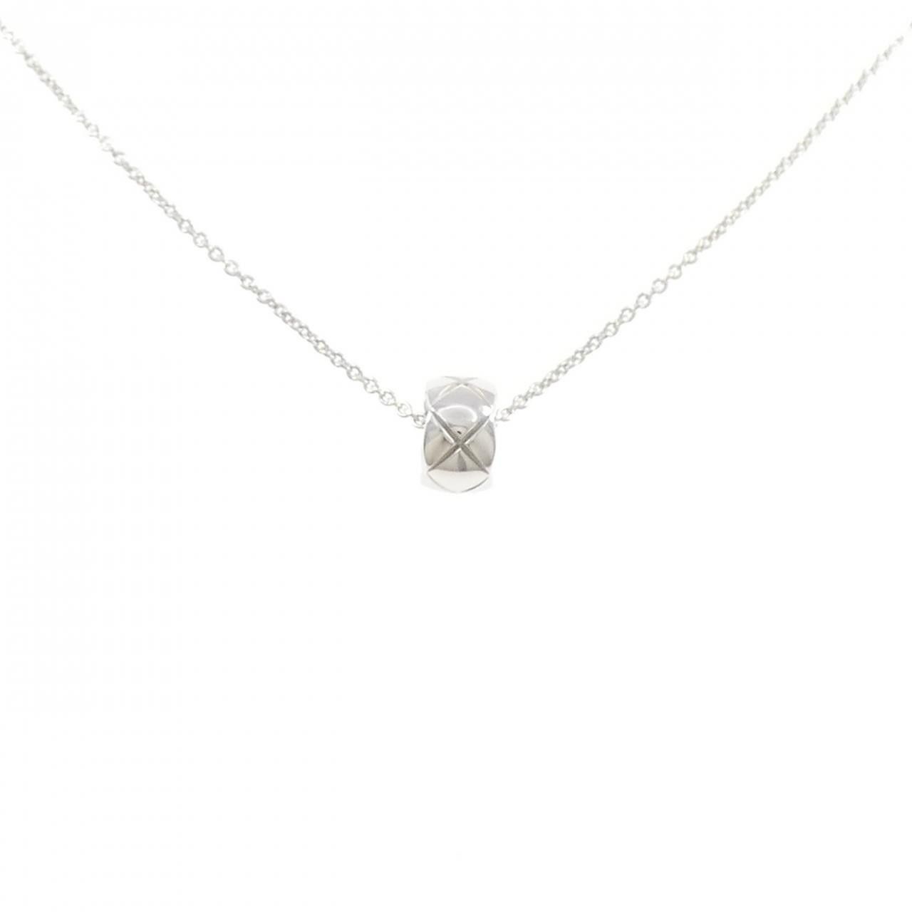 Chanel Chanel Coco Crush 750 White Gold Necklace Precious Metal Necklace J12307 DUTY FREE for USA