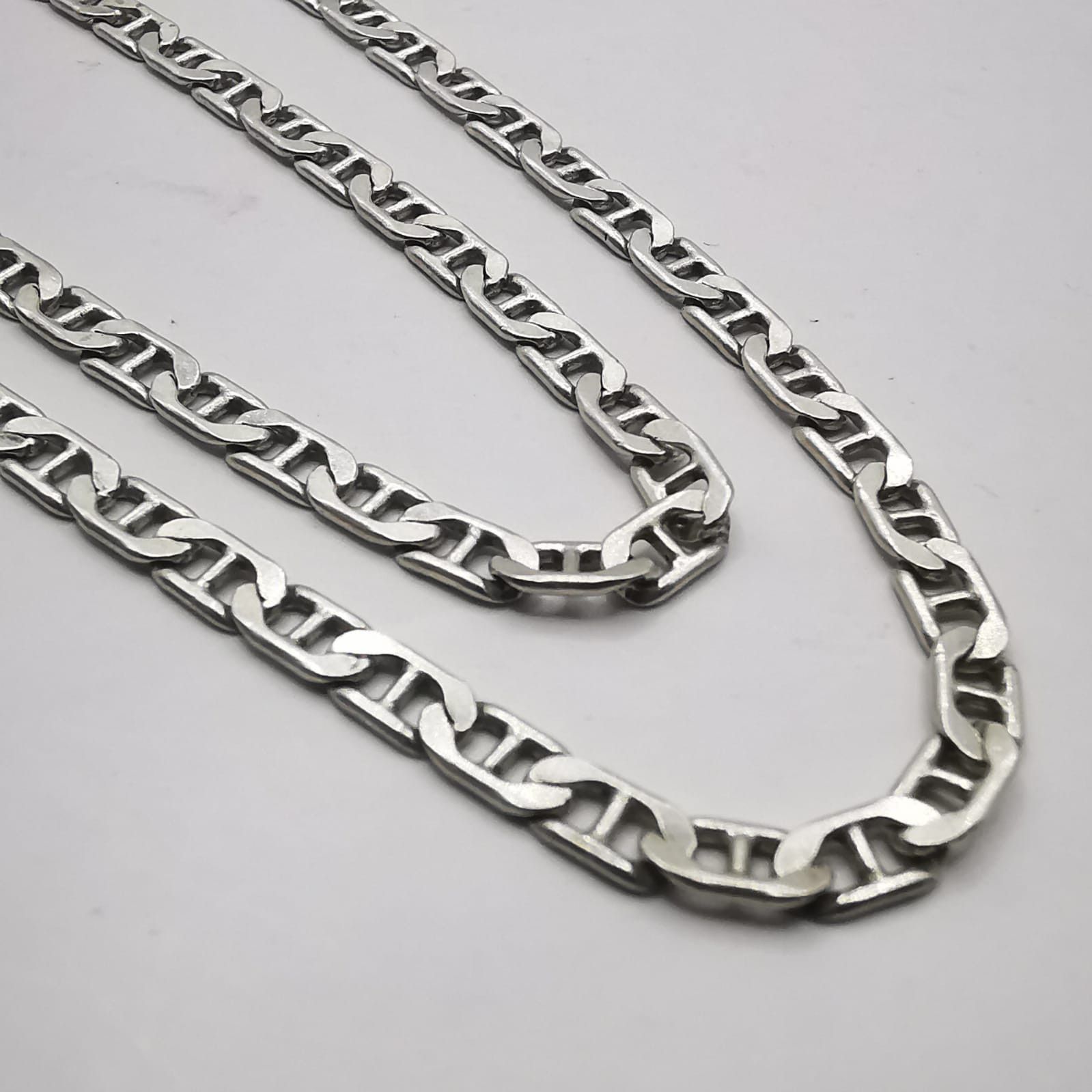 Jewelry × Sterling Silver Vintage Jewelry Chain, 925 Sterling Silver, Signed 14.17g Size ONE SIZE - 4 Thumbnail