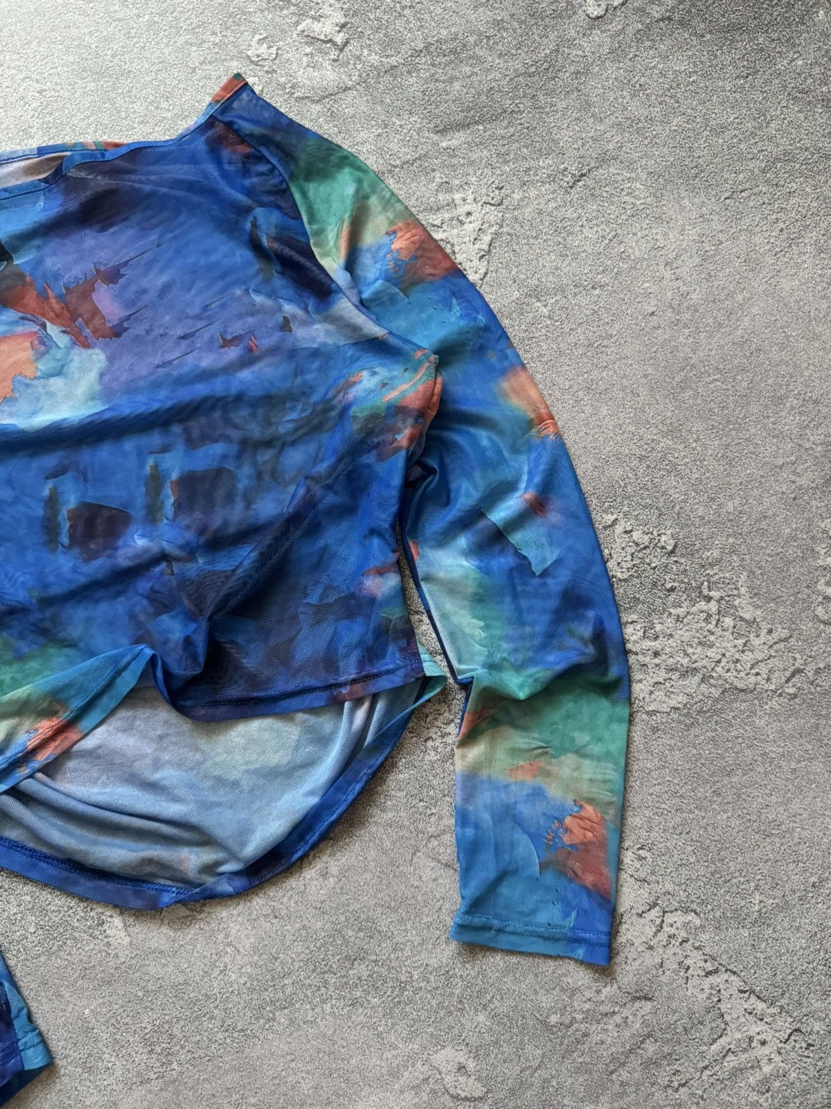 Japanese Brand × Jean Paul Gaultier Mesh top long sleeve motive like Jean Paul Gaultier vintage Size XL / US 12-14 / IT 48-50 - 13 Thumbnail