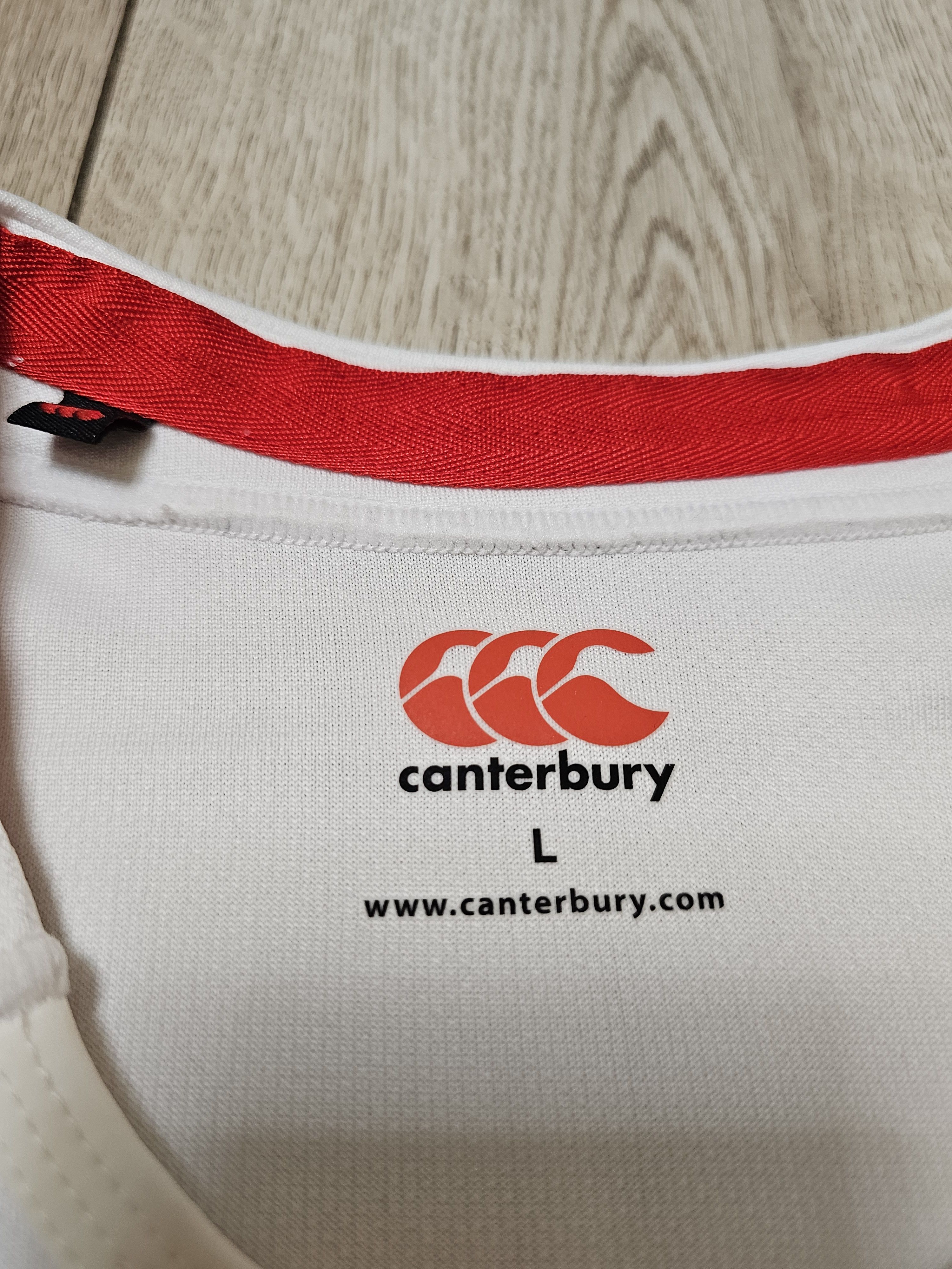 Canterbury of New Zealand ENGLAND RUGBY SHIRT RUGBY UNION SE7SENS JERSEY Size US L / EU 52-54 / 3 - 6 Thumbnail