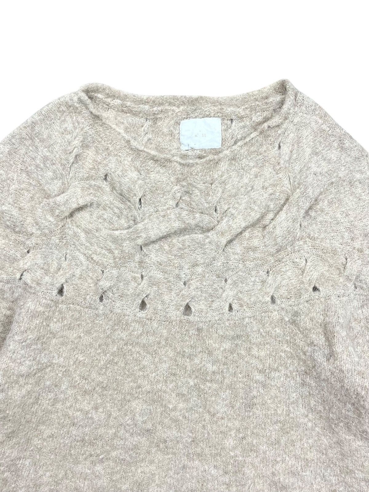 If Six Was Nine 2000s Shimamura Tokyo - Apocalypse Style Alpaca Top Size US M / EU 48-50 / 2 - 4 Thumbnail