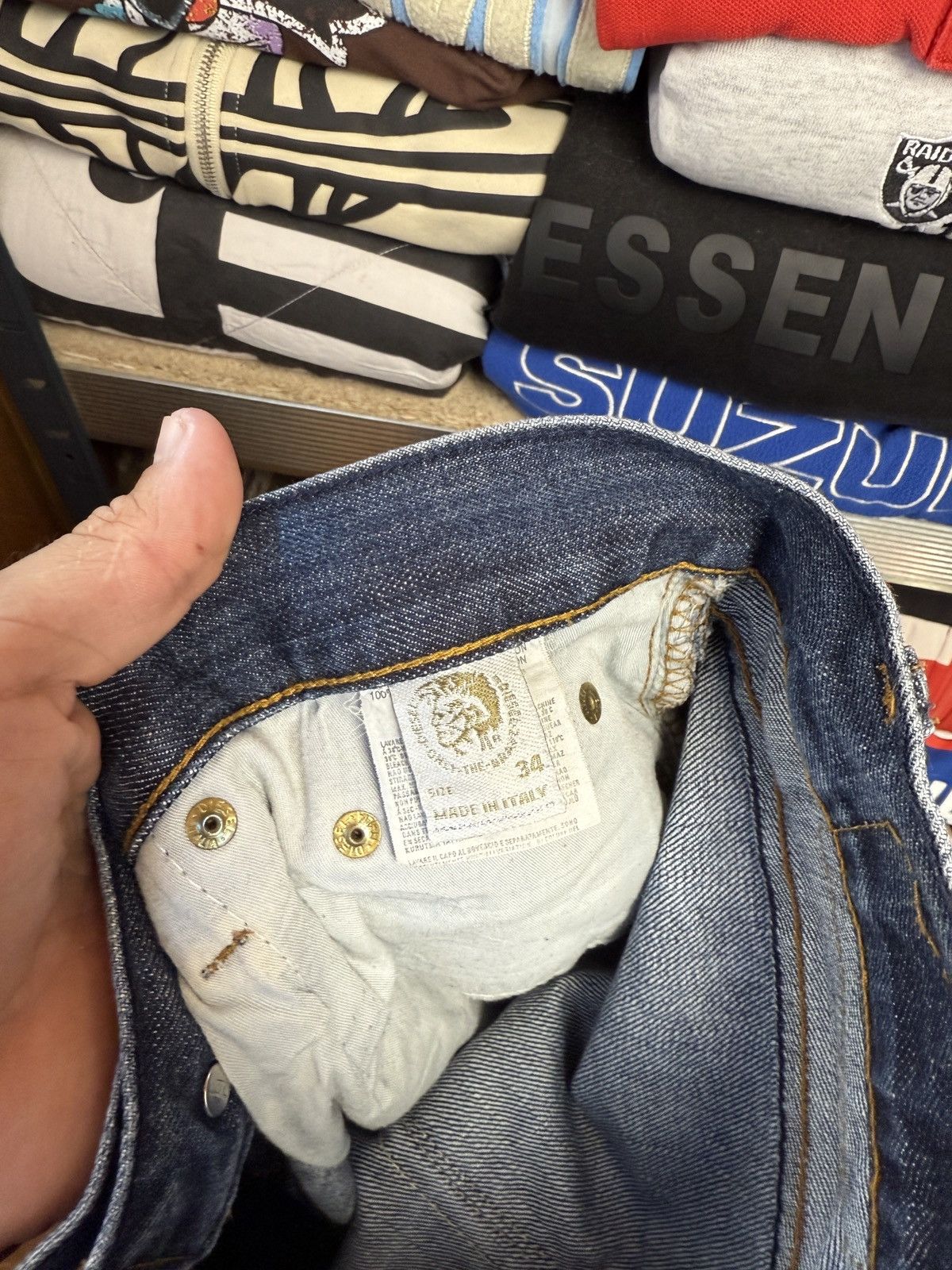 Diesel Vintage Diesel Avant Garde Jeans Denim Pants Size US 34 / EU 50 - 14 Thumbnail