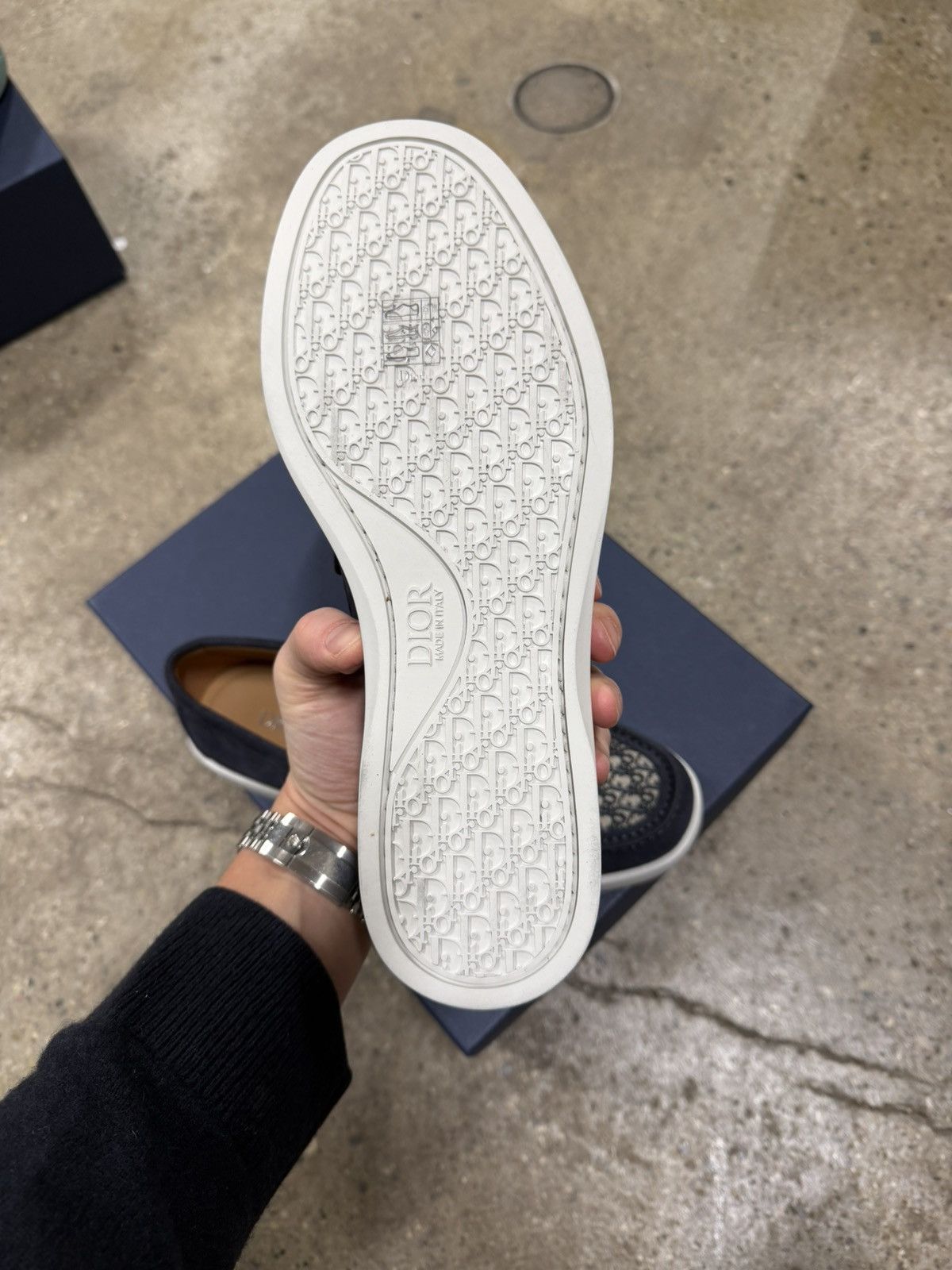 Dior Granville Oblique Suede Loafers NEW 1100$