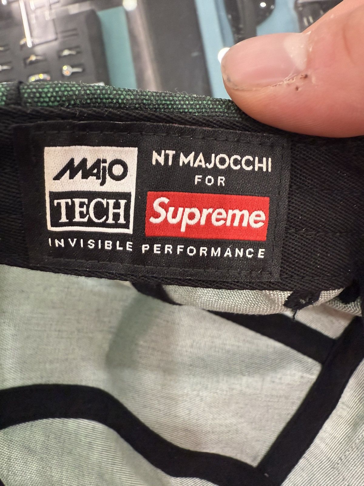 Supreme Supreme Green Washed Cordura Camp Hat Size ONE SIZE - 7 Thumbnail