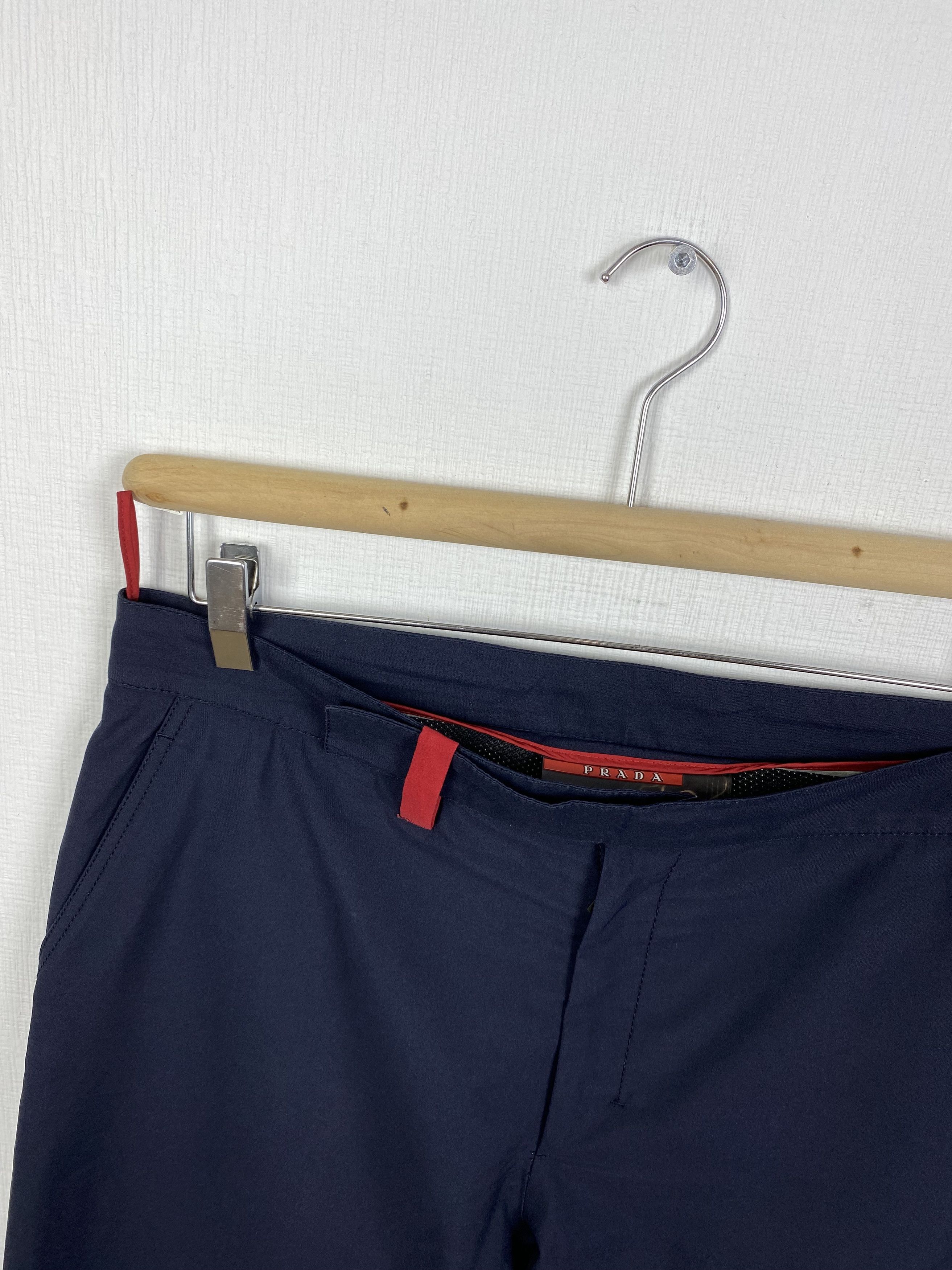 Goretex × Prada × Vintage Prada Nylon GORE-TEX Pants Men Navy size 50 Size US 34 / EU 50 - 2 Thumbnail