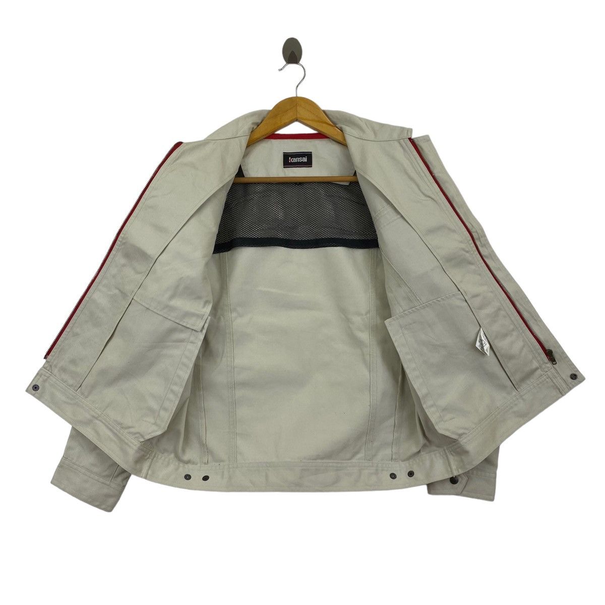 Japanese Brand × Kansai Yamamoto KANSAI By KANSAI YAMAMOTO Japanese Brand Multi Pockets Grey Size US S / EU 44-46 / 1 - 4 Thumbnail