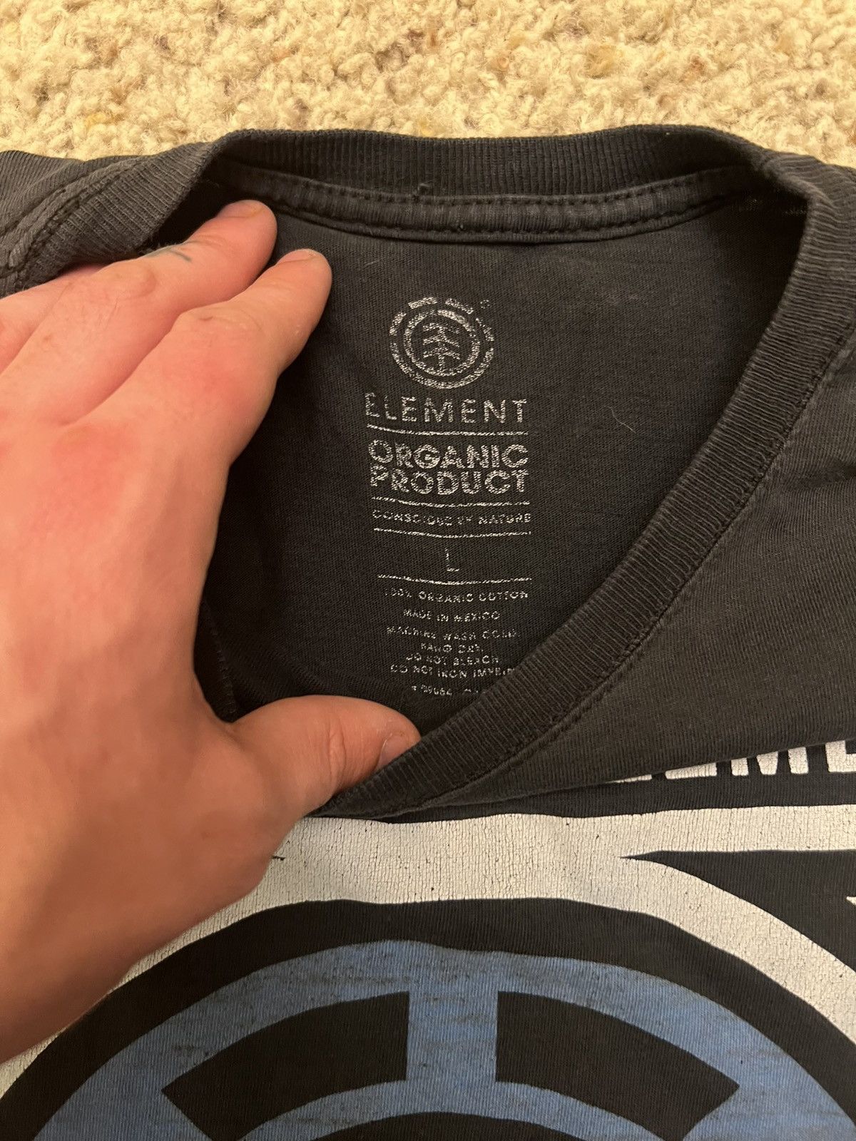 Element × Vintage Sick faded element AOP Y2K tee Size US L / EU 52-54 / 3 - 3 Thumbnail