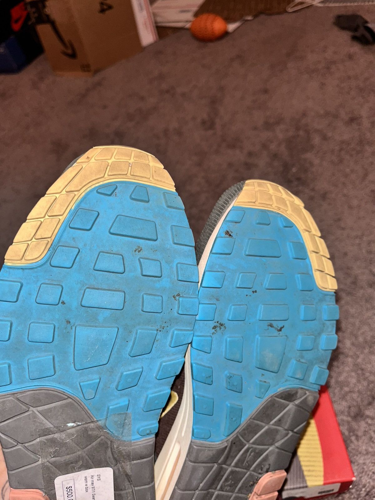 Nike Sean Wotherspoon 97/1 PRE RELEASE PAIR Size US 8.5 / EU 41-42 - 9 Thumbnail