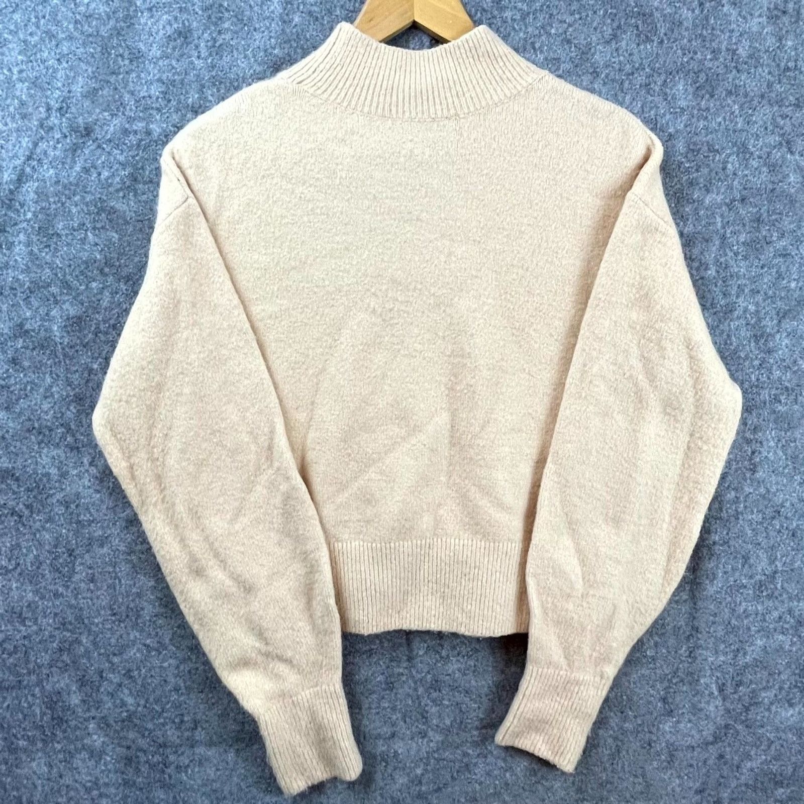 & Other Stories & Other Stories Sweater Womens XS Beige Cozy Chic Cabincore Size XS / US 0-2 / IT 36-38 - 2 Thumbnail