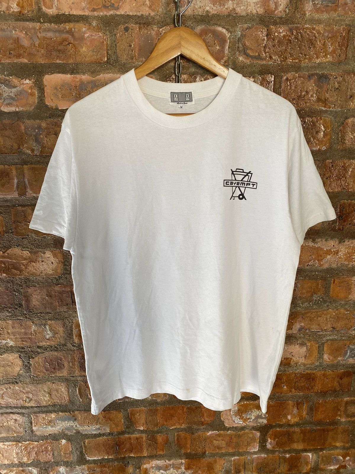 Cav Empt No Trash Bin rubbish tee Size US M / EU 48-50 / 2 - 2 Thumbnail