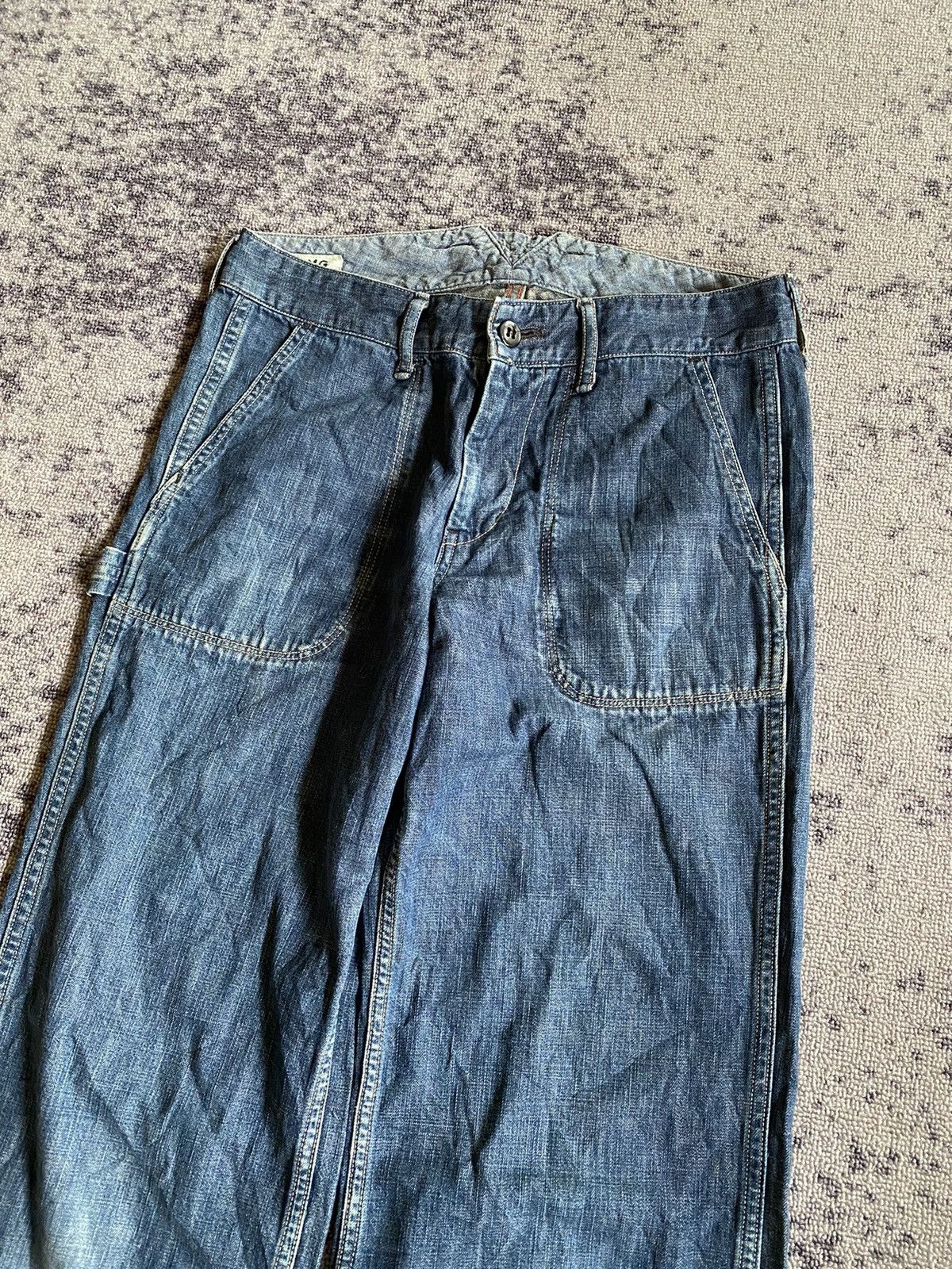 Hysteric Glamour × If Six Was Nine × Japanese Brand Dmg japan carpenter baggy jeans Size US 30 / EU 46 - 4 Thumbnail