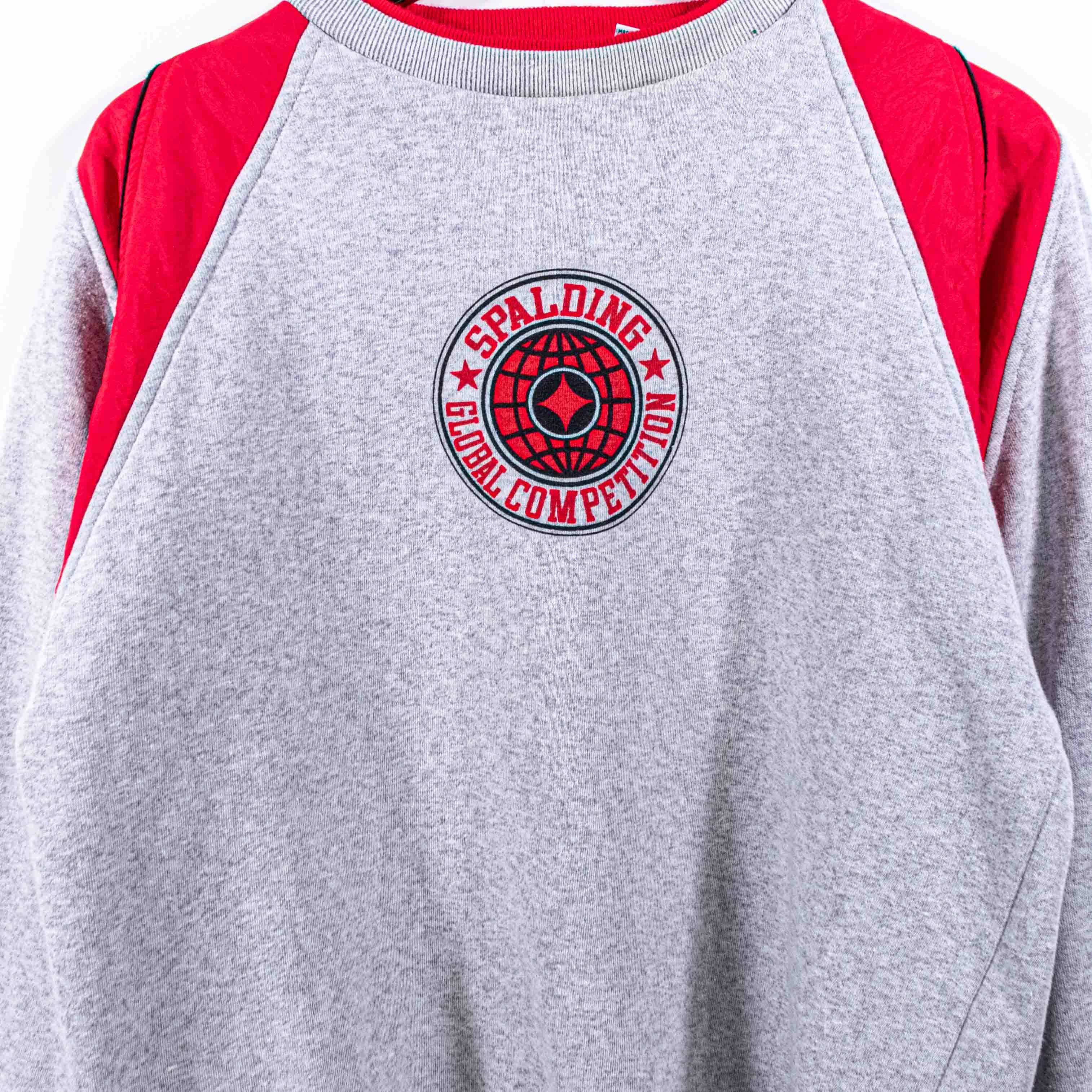 Spalding Spalding Global Competition Colorblock Sweatshirt VTG 90s Size US L / EU 52-54 / 3 - 3 Thumbnail