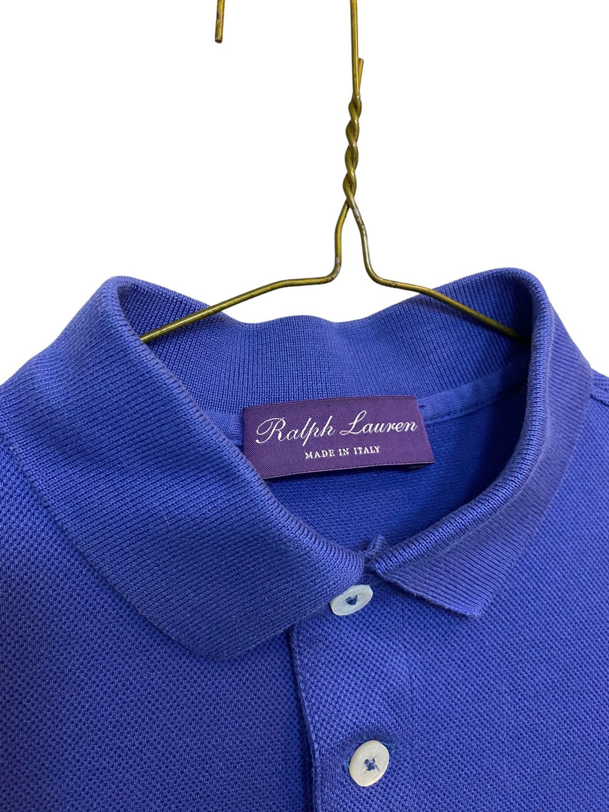 Polo Ralph Lauren × Ralph Lauren Purple Label Ralph Lauren Purple Label Equestrian Polo Shirt Size US XS / EU 42 / 0 - 5 Thumbnail