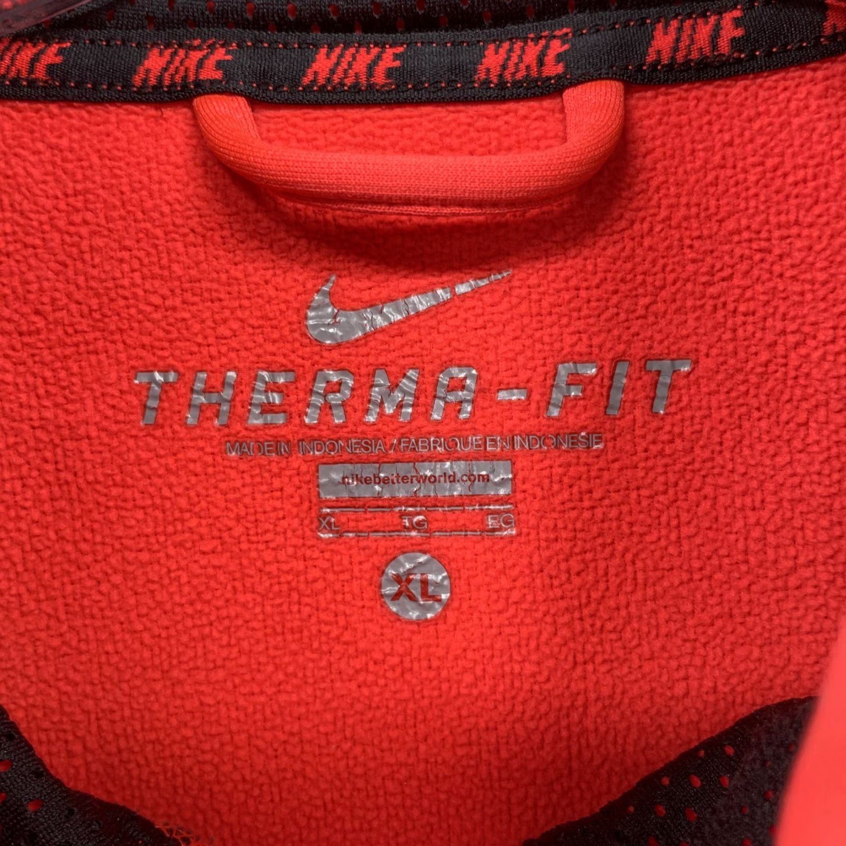 Nike Nike Therma Fit Hoodie Men's XXL Red Sportswear Training 90s Classic Mens Size US XXL / EU 58 / 5 - 4 Thumbnail