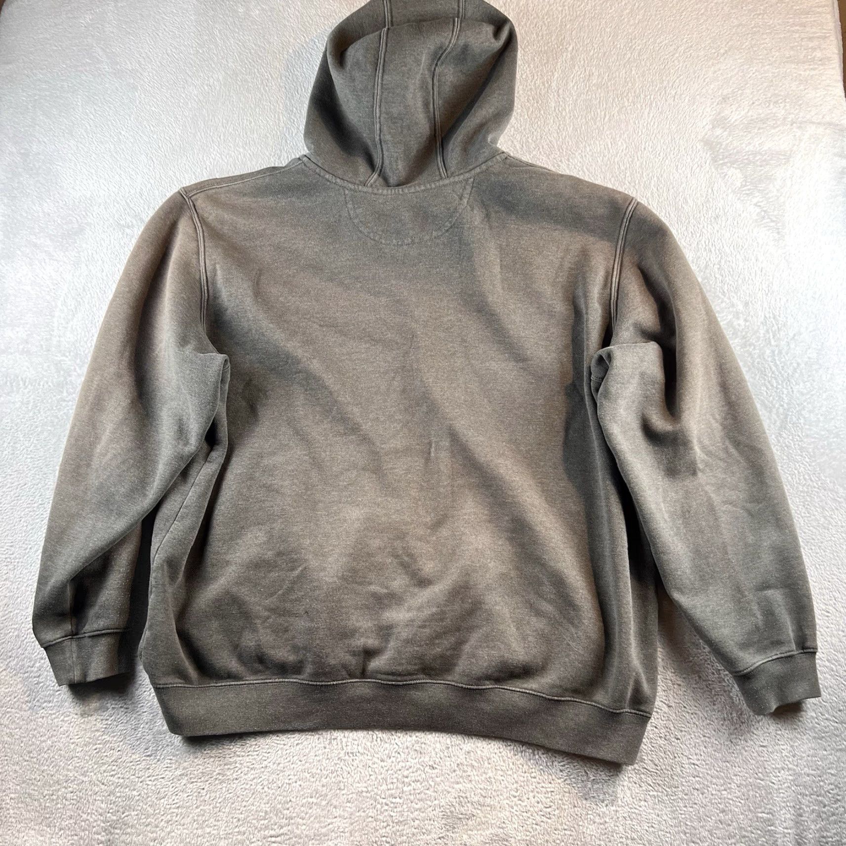 Carhartt Carhartt Hoodie Mens 2XL Gray Original Fit Full Zip Hooded Workwear Reading K122026 Size US XXL / EU 58 / 5 - 2 Thumbnail